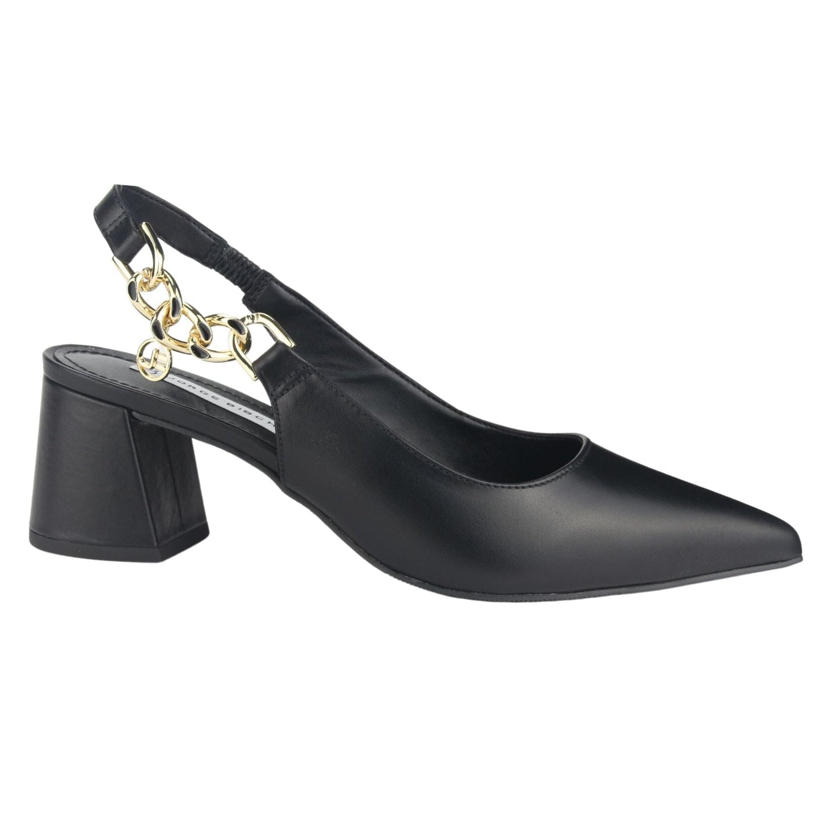 Zapato Jorgebischoff Mujer J10674025 Negro Casual Zapatos Taco Jorge Bischoff 
