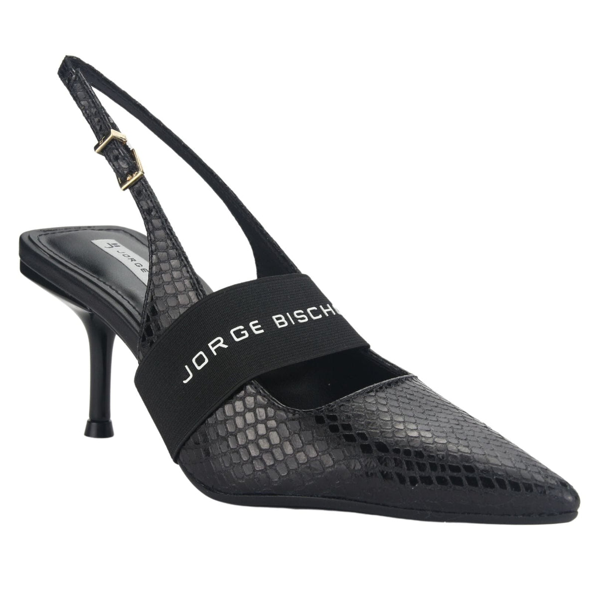 Zapato Jorgebischoff Mujer J10694044 Negro Casual Zapatos Taco Jorge Bischoff 