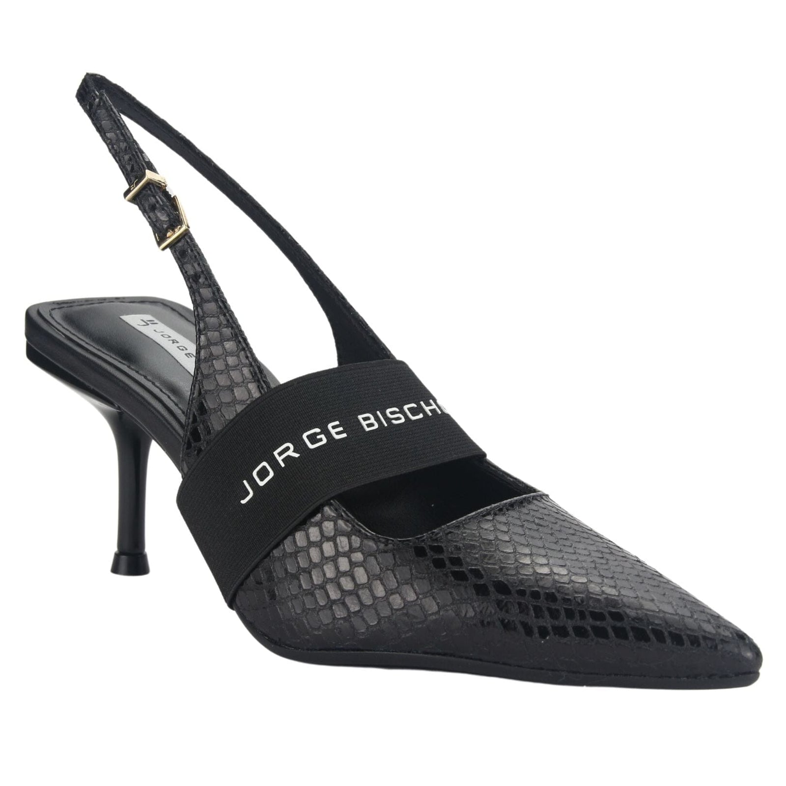 Zapato Jorgebischoff Mujer J10694044 Negro Casual Zapatos Taco Jorge Bischoff 