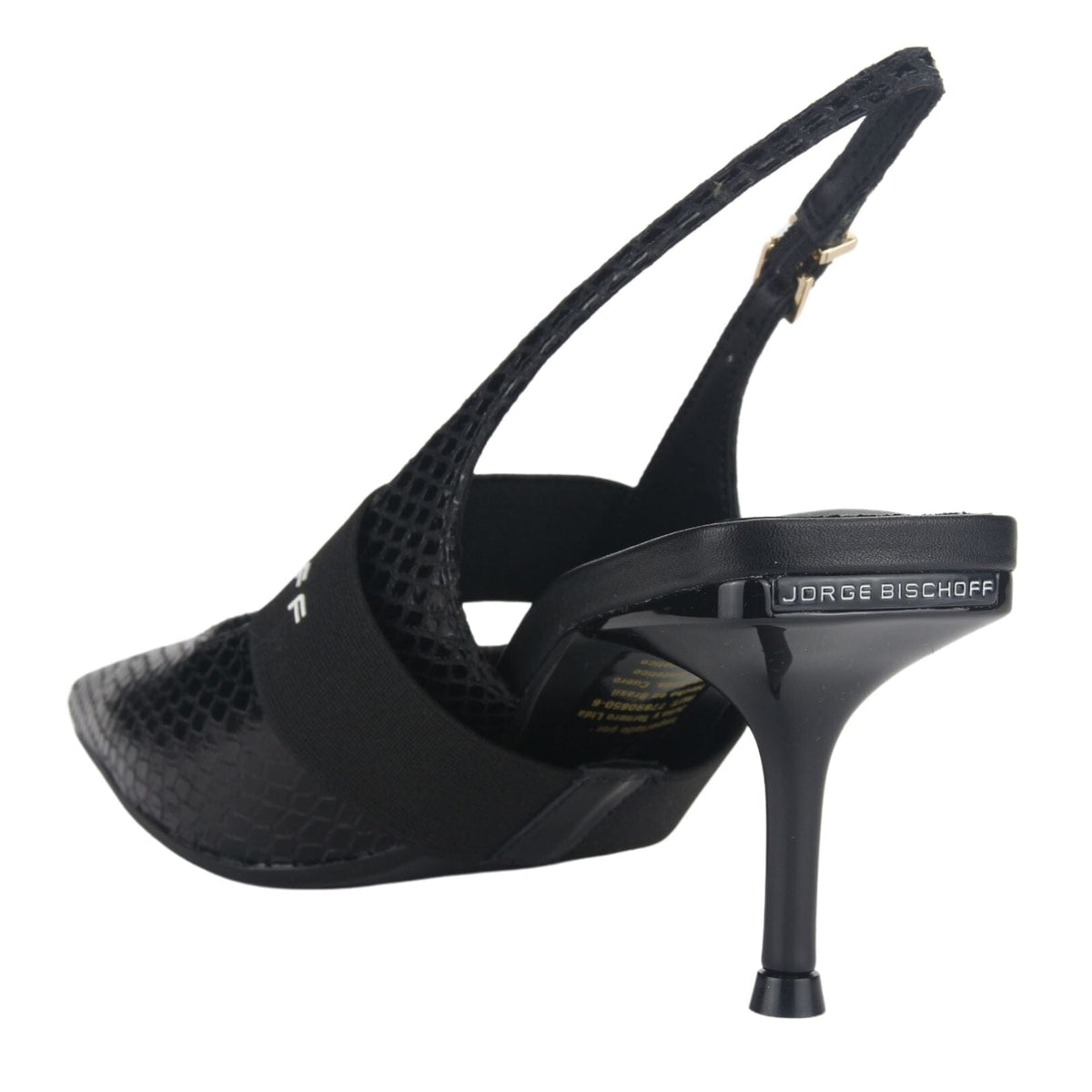 Zapato Jorgebischoff Mujer J10694044 Negro Casual Zapatos Taco Jorge Bischoff 