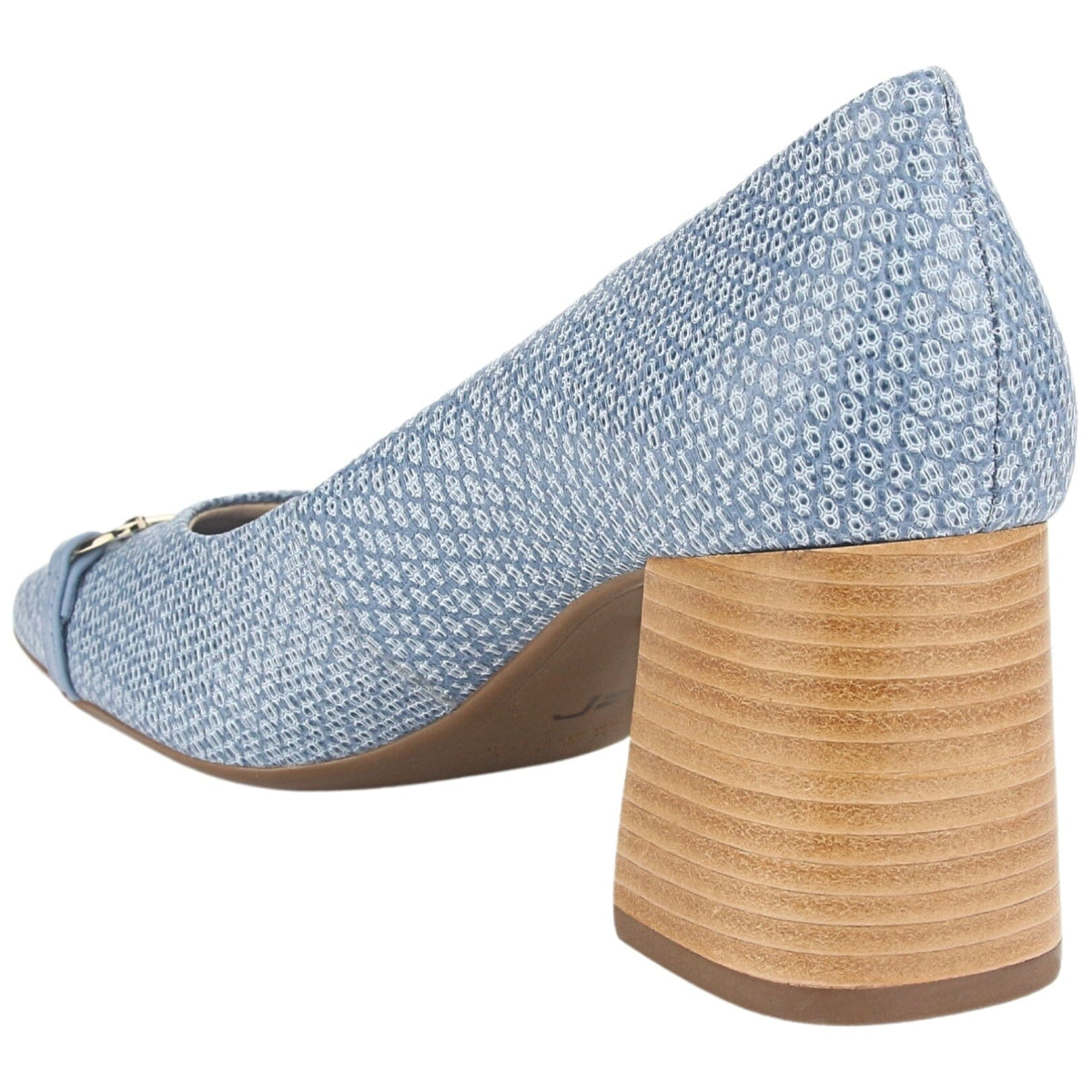 Zapato Jorgebischoff Mujer J10764029 Azul Casual Zapatos Taco Jorge Bischoff 