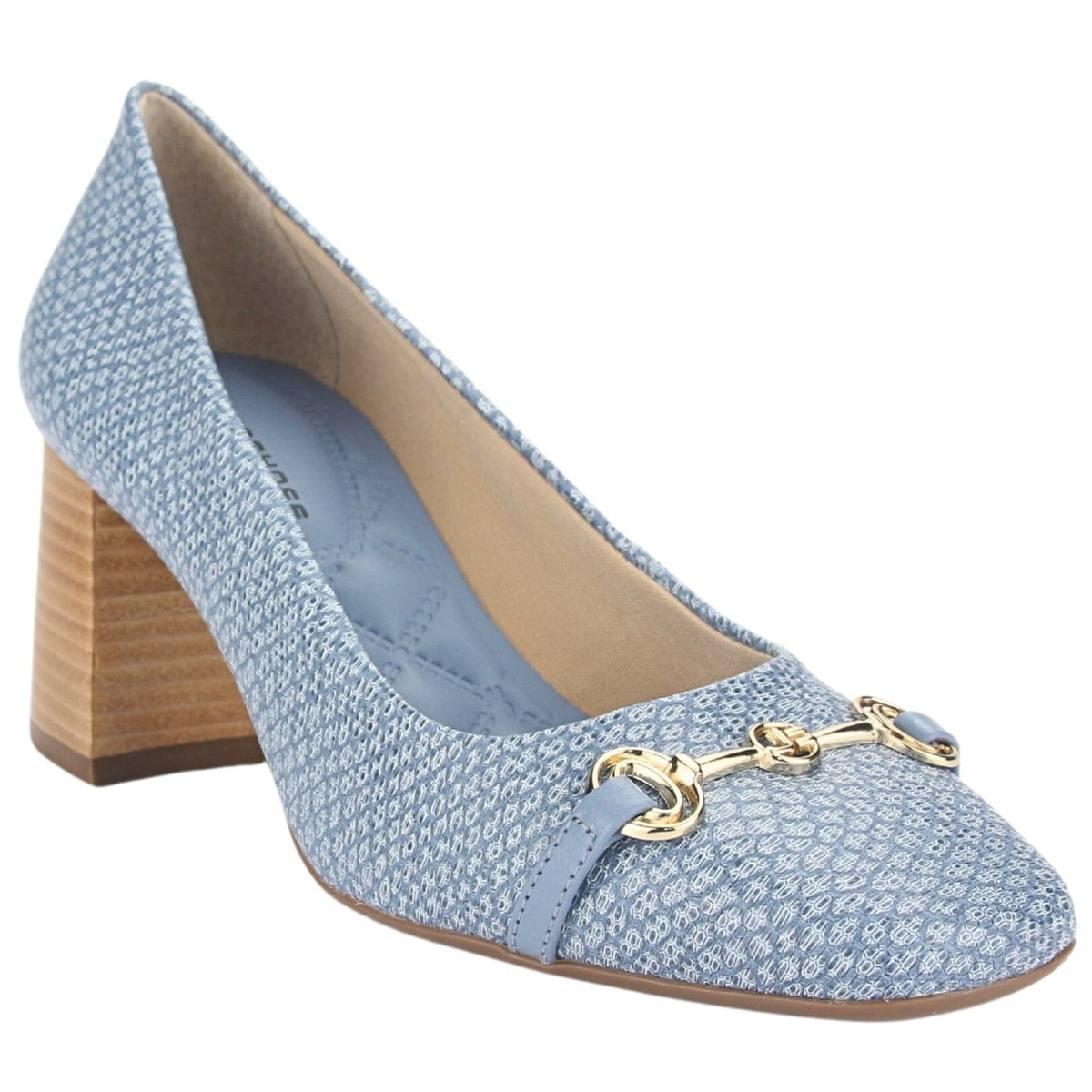 Zapato Jorgebischoff Mujer J10764029 Azul Casual Zapatos Taco Jorge Bischoff 