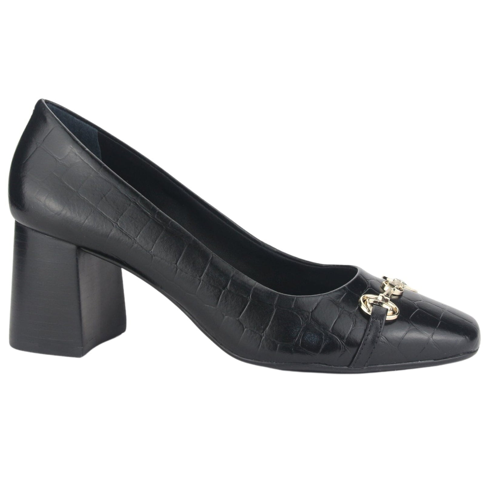 Zapato Jorgebischoff Mujer J10764029 Negro Casual Zapatos Taco Jorge Bischoff 