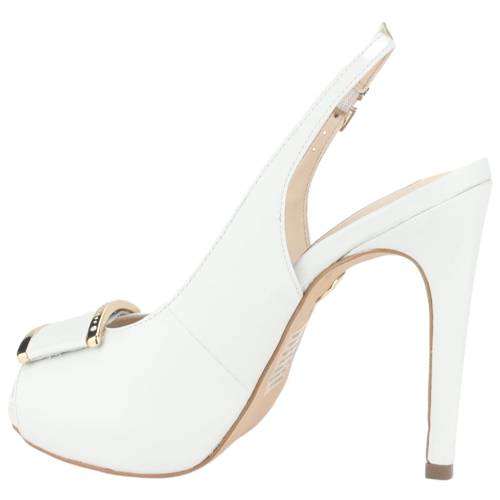 Zapato Jorgebischoff Mujer J13983018 Blanco Casual Sandalias Taco Jorge Bischoff 