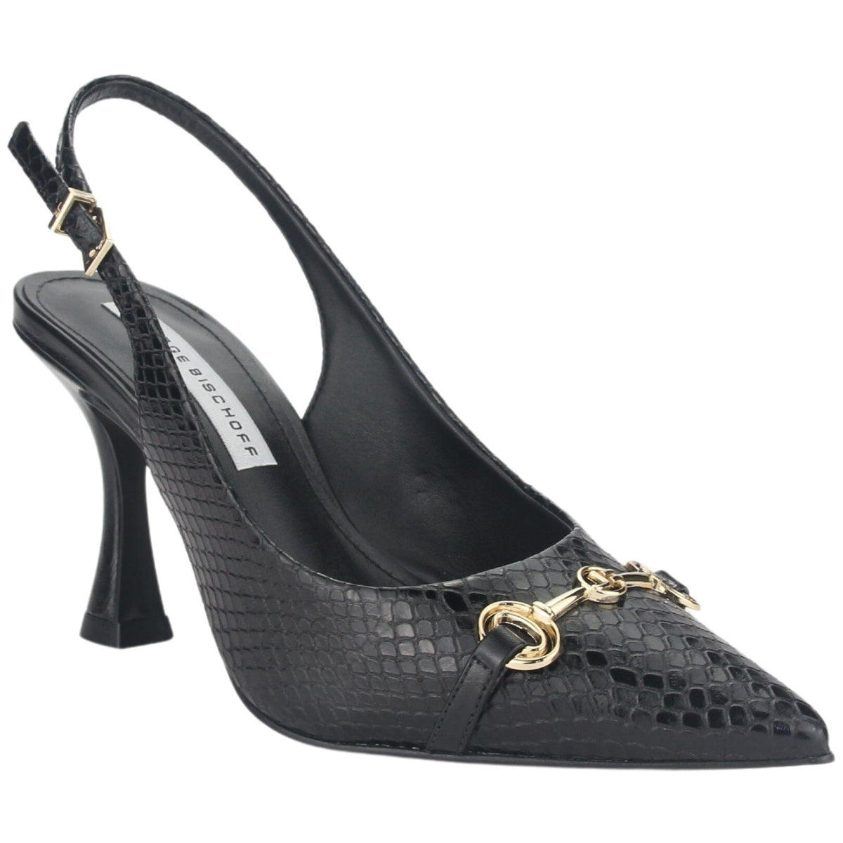 Zapato Jorgebischoff Mujer J16194012 Negro Casual Zapatos Taco Jorge Bischoff 