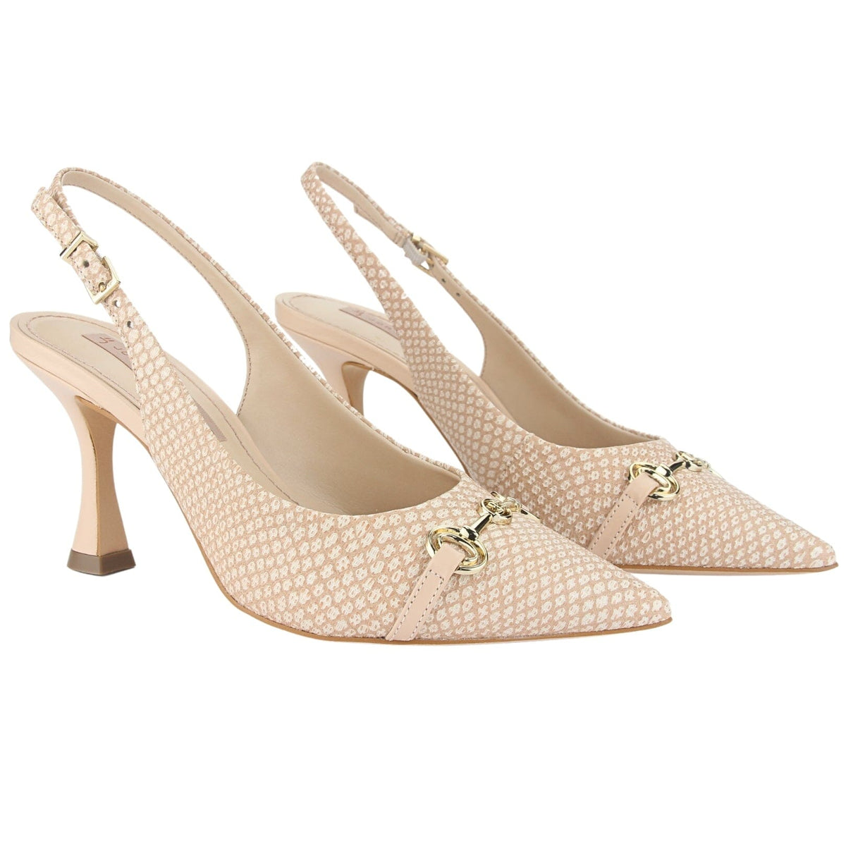 Zapato Jorgebischoff Mujer J16194012 Nude Casual Zapatos Taco Jorge Bischoff 