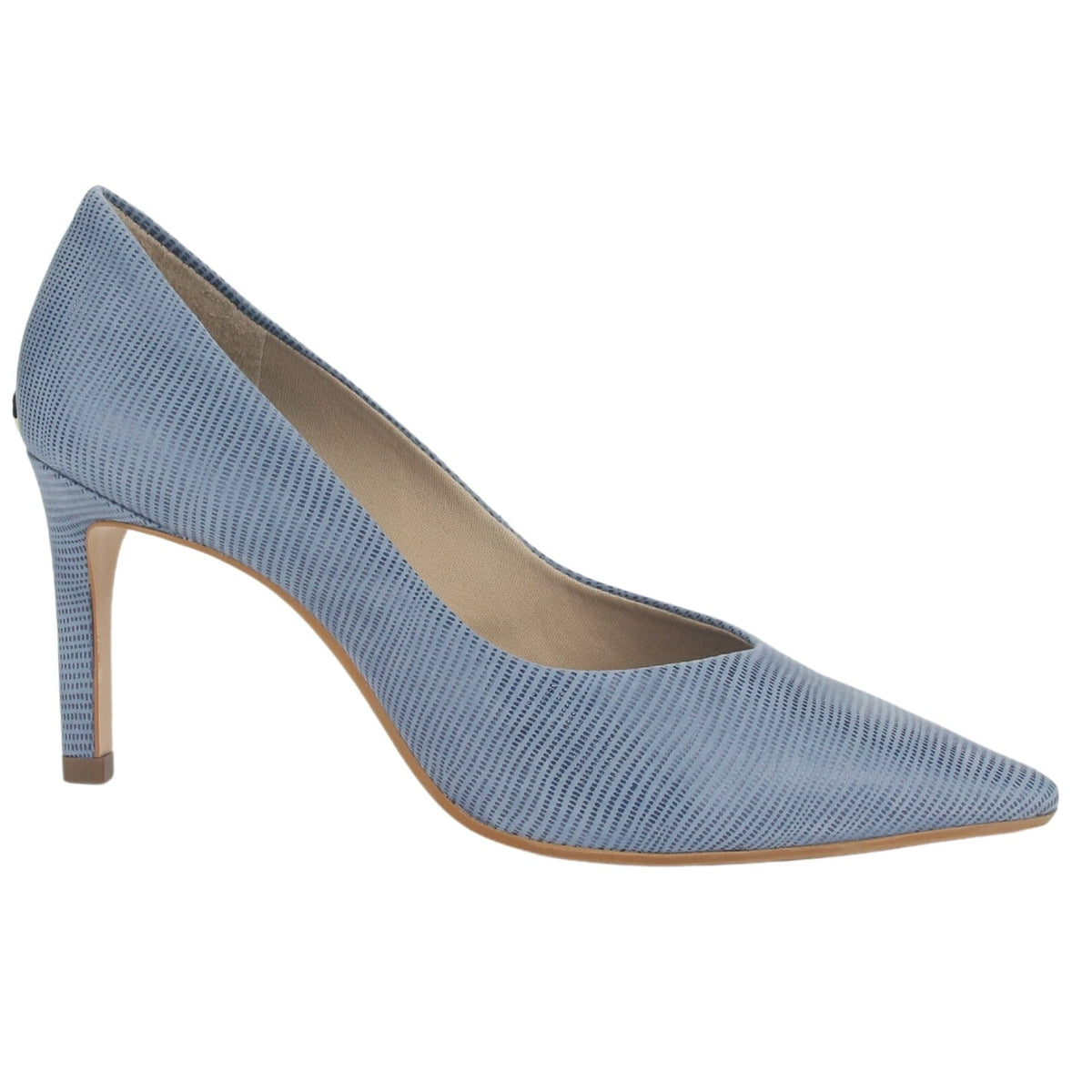 Zapato Jorgebischoff Mujer J18134001 Azul Casual Zapatos Taco Jorge Bischoff 