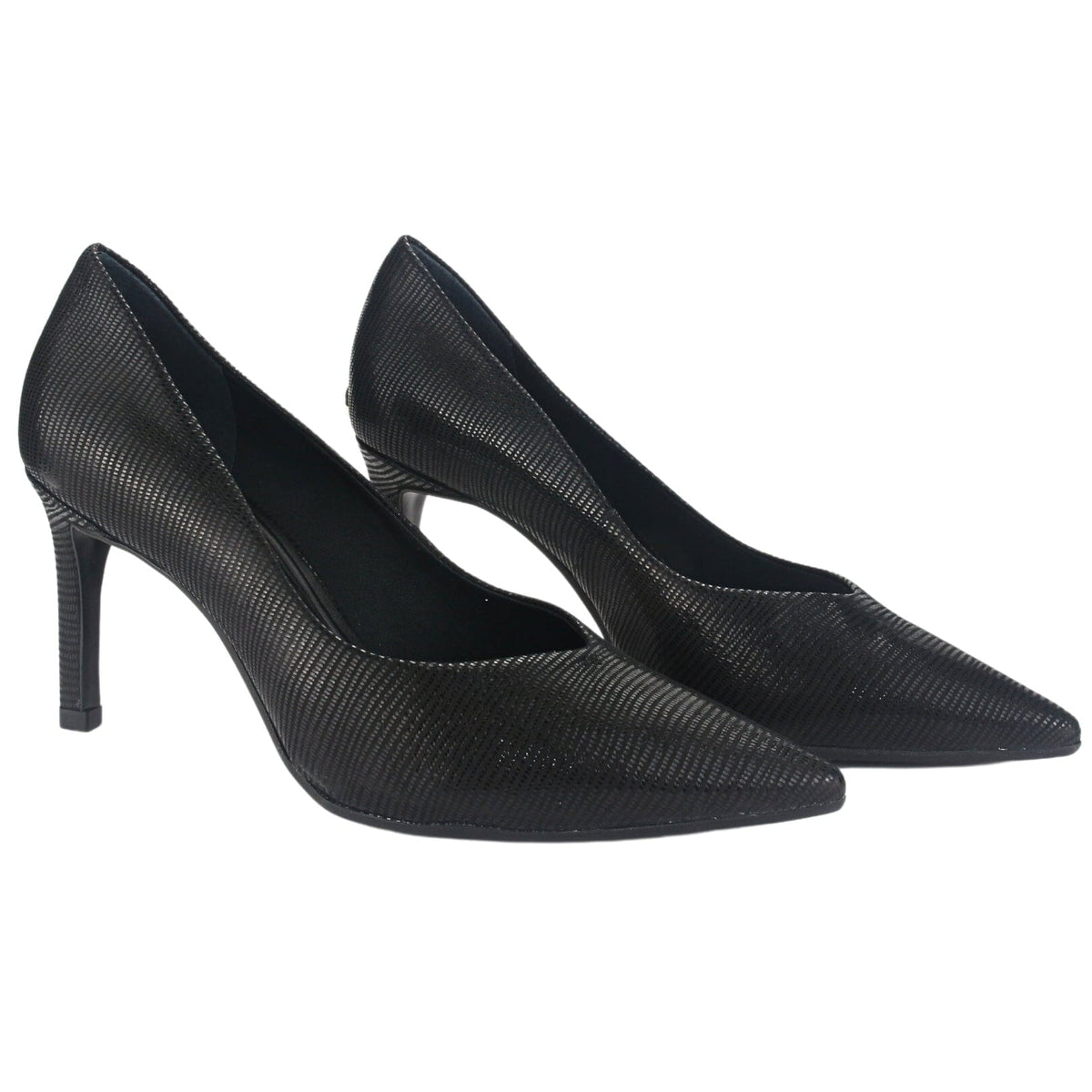 Zapato Jorgebischoff Mujer J18134007 Negro Casual Zapatos Taco Jorge Bischoff 