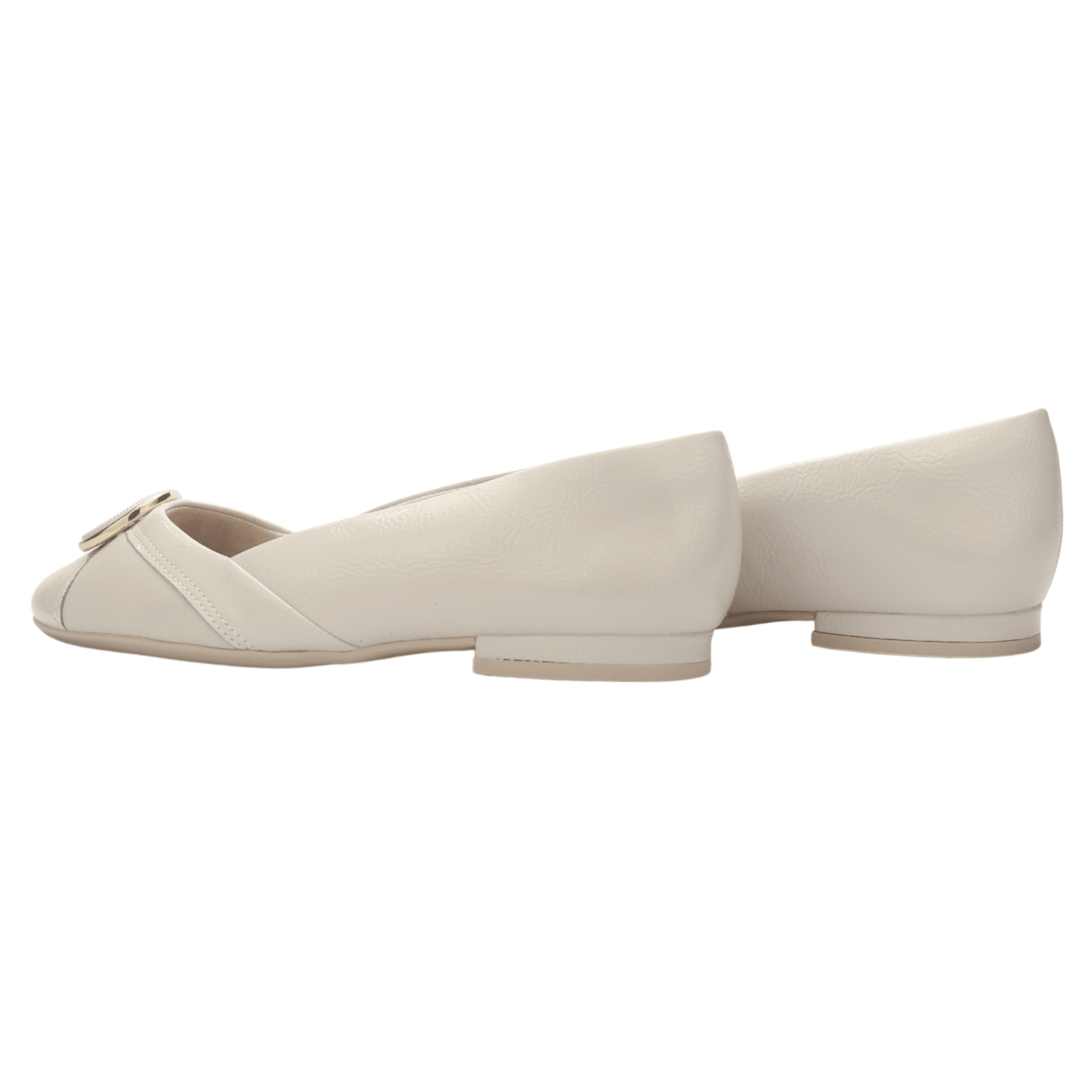 Zapato Mujer Beige Comfortflex 2579402 Casual Tacones Bajos Comfortflex 