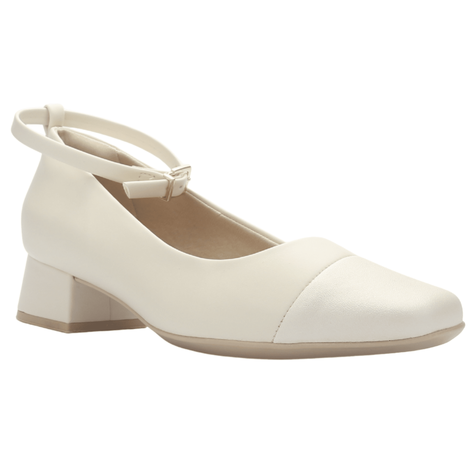 Zapato Mujer Beige Comfortflex 2595403 Casual Tacones Bajos Comfortflex 