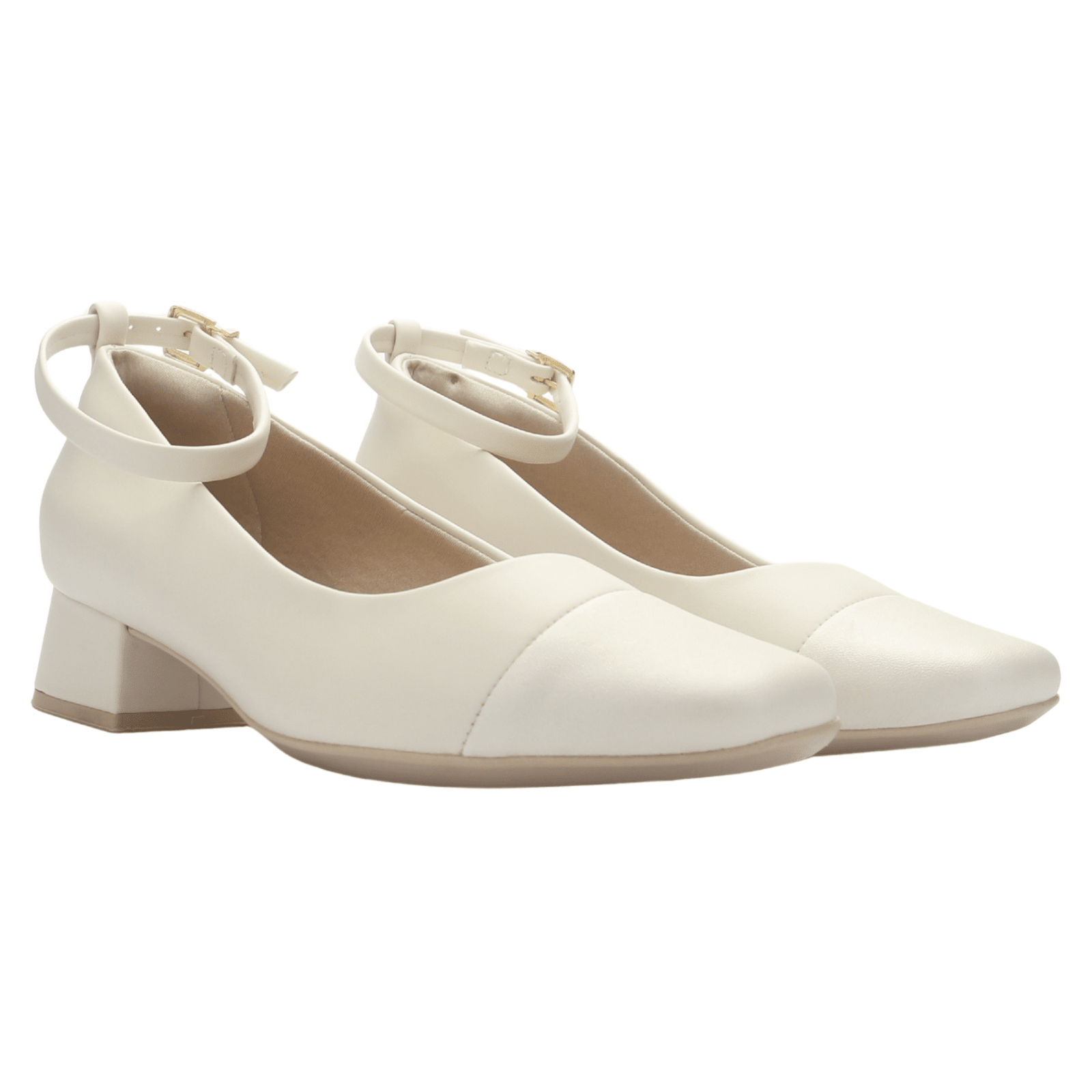 Zapato Mujer Beige Comfortflex 2595403 Casual Tacones Bajos Comfortflex 