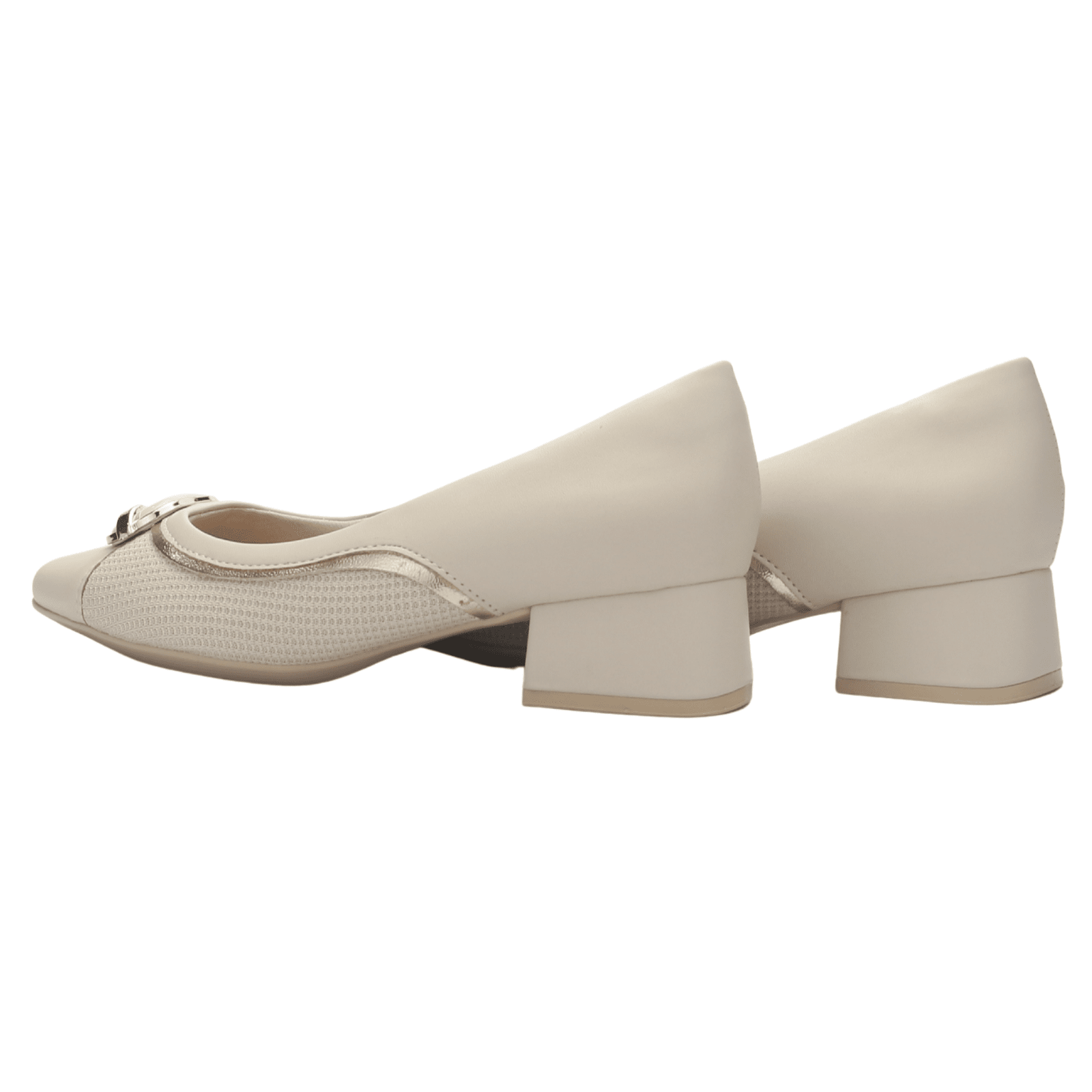 Zapato Mujer Beige Comfortflex 2595404 Casual Tacones Bajos Comfortflex 