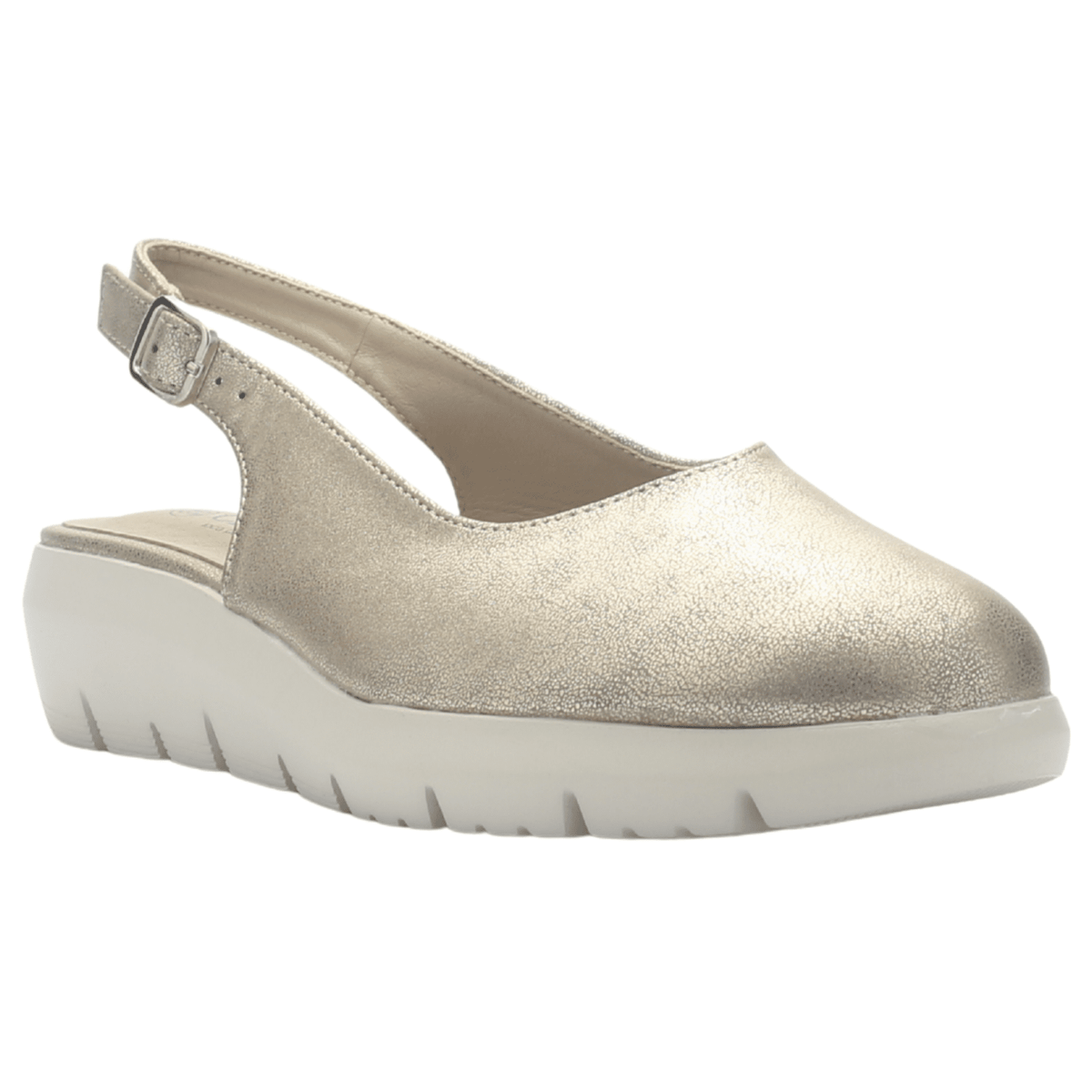 Zapato mujer Casual Dorado Chalada Marfak-1 Tacones Bajos Chalada 