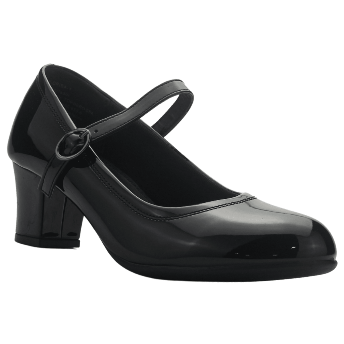 Zapato Mujer Casual Negro Chalada Criba-1 Tacones Bajos Chalada 