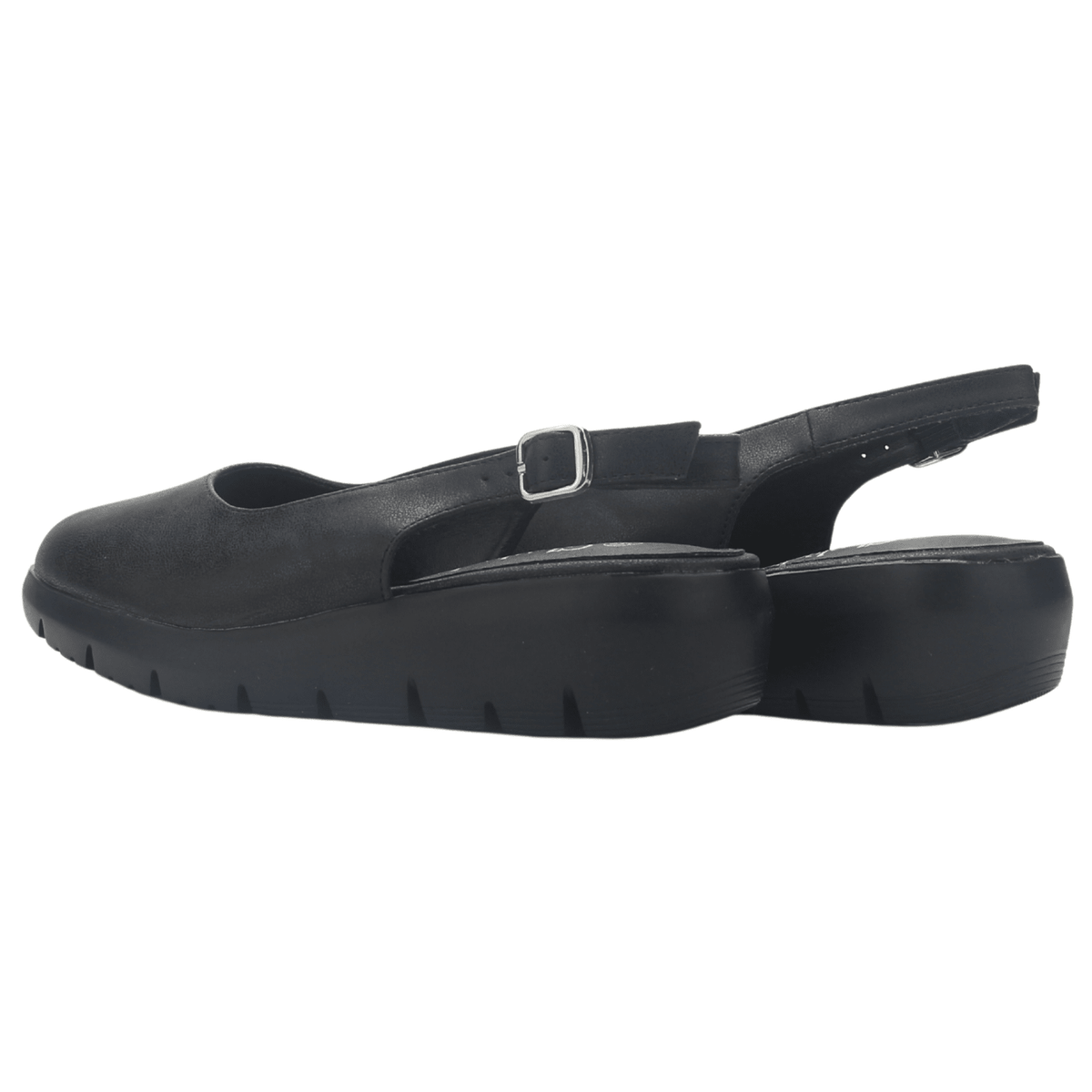 Zapato mujer Casual Negro Chalada Marfak-1 Tacones Bajos Chalada 