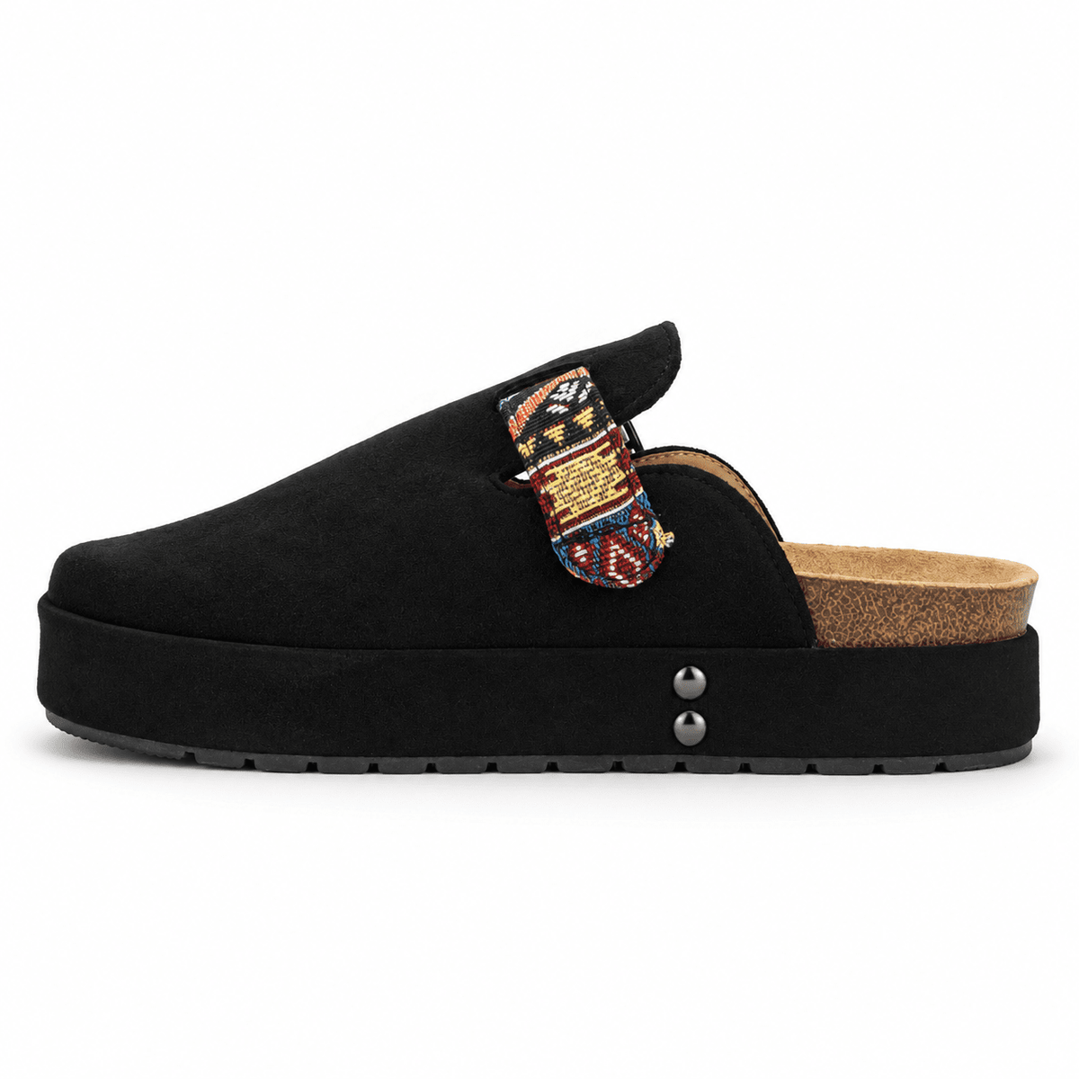 Zapato mujer Casual Negro Chalada Risco-3 Tacones Bajos Chalada 