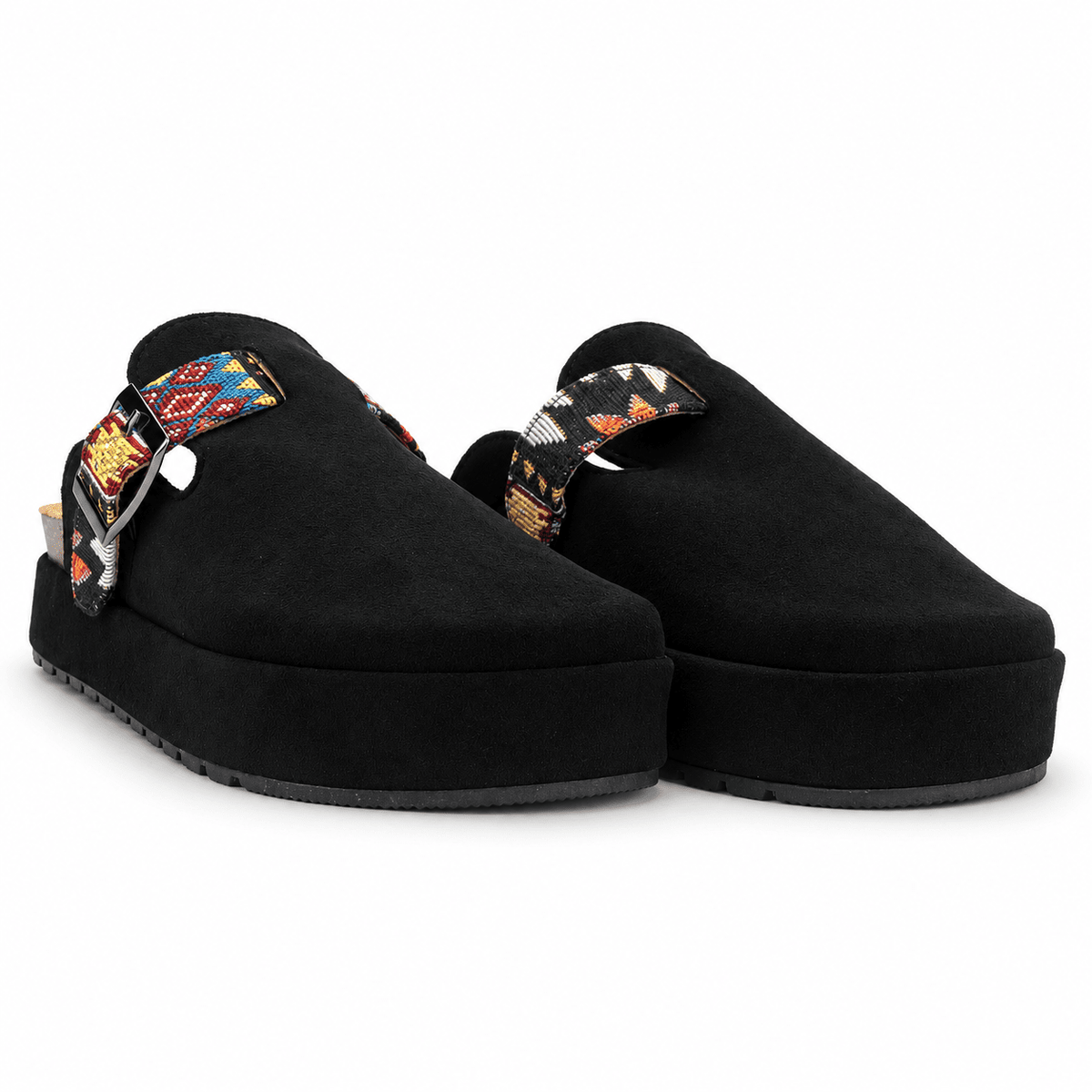 Zapato mujer Casual Negro Chalada Risco-3 Tacones Bajos Chalada 