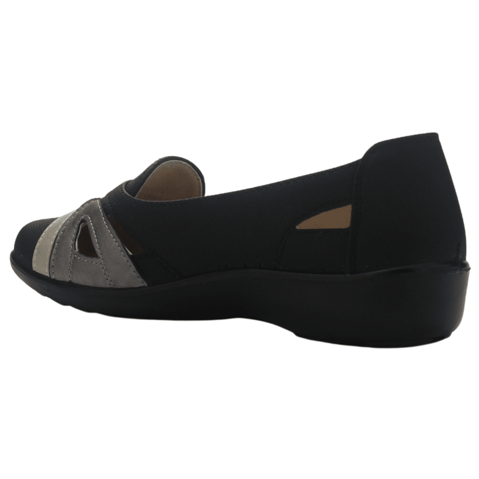 Zapato Mujer Casual Negro Dorado Chalada Deco-12 Zapatos planos Chalada 