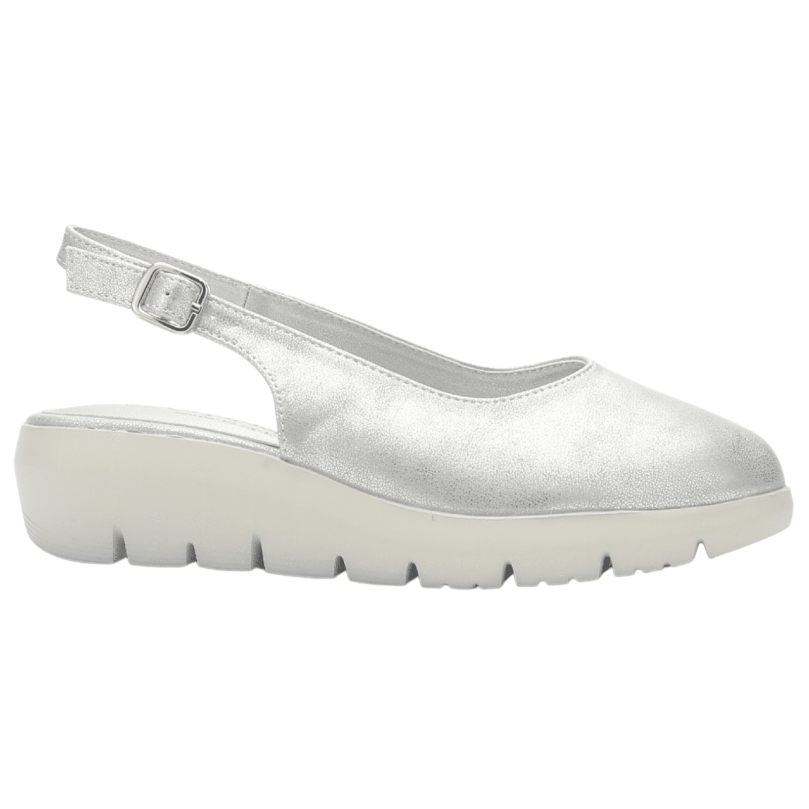 Zapato mujer Casual Plateado Chalada Marfak-1 Tacones Bajos Chalada 