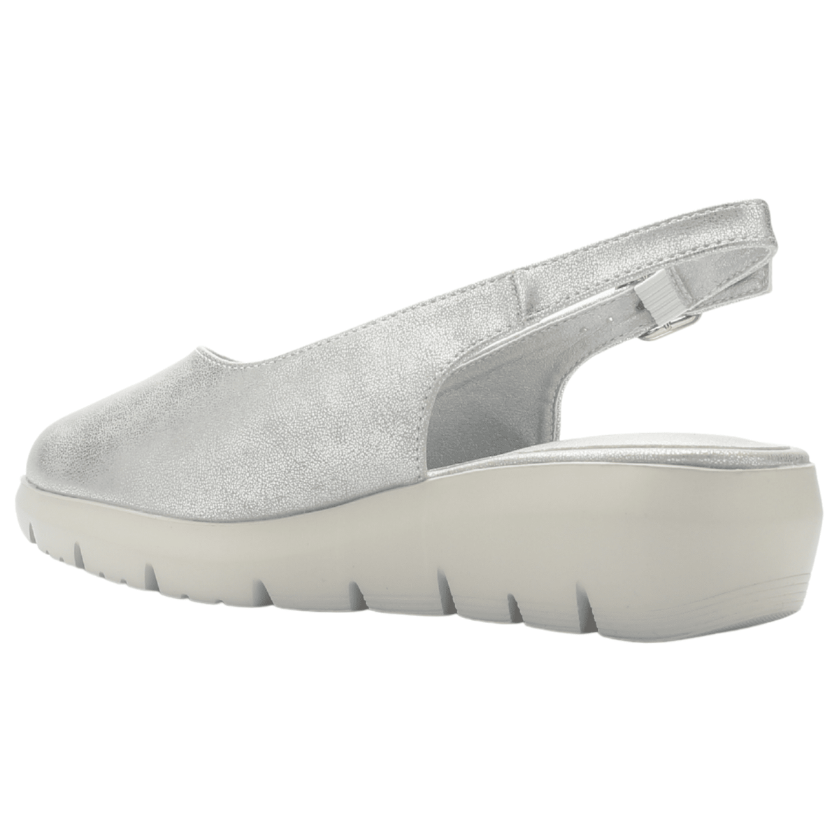 Zapato mujer Casual Plateado Chalada Marfak-1 Tacones Bajos Chalada 