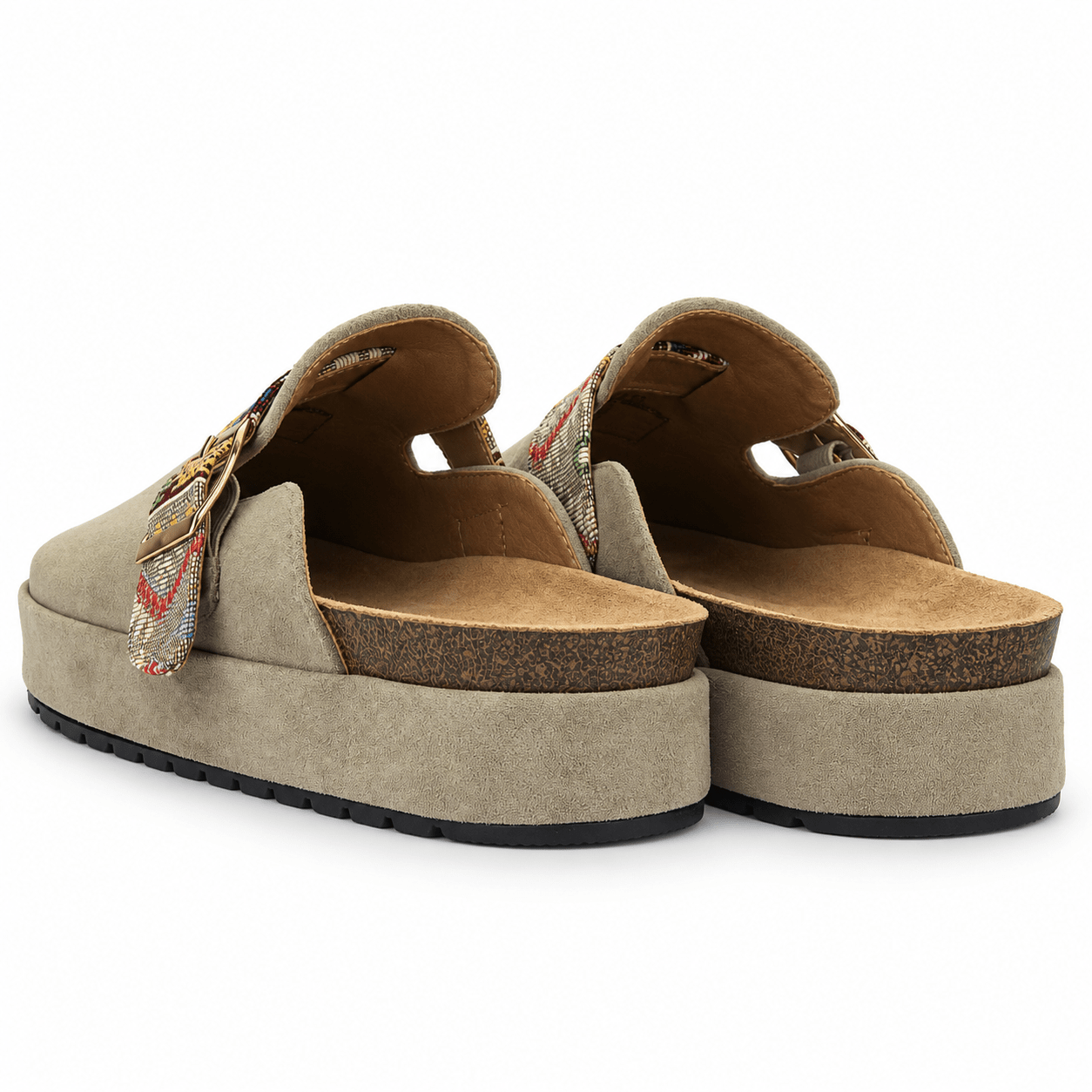 Zapato mujer Casual Taupe Chalada Risco-3 Tacones Bajos Chalada 
