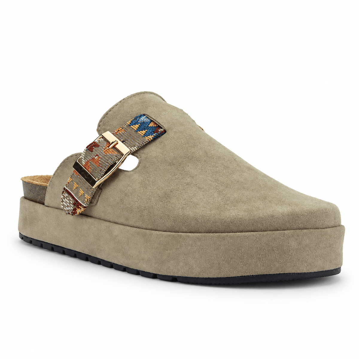 Zapato mujer Casual Taupe Chalada Risco-3 Tacones Bajos Chalada 