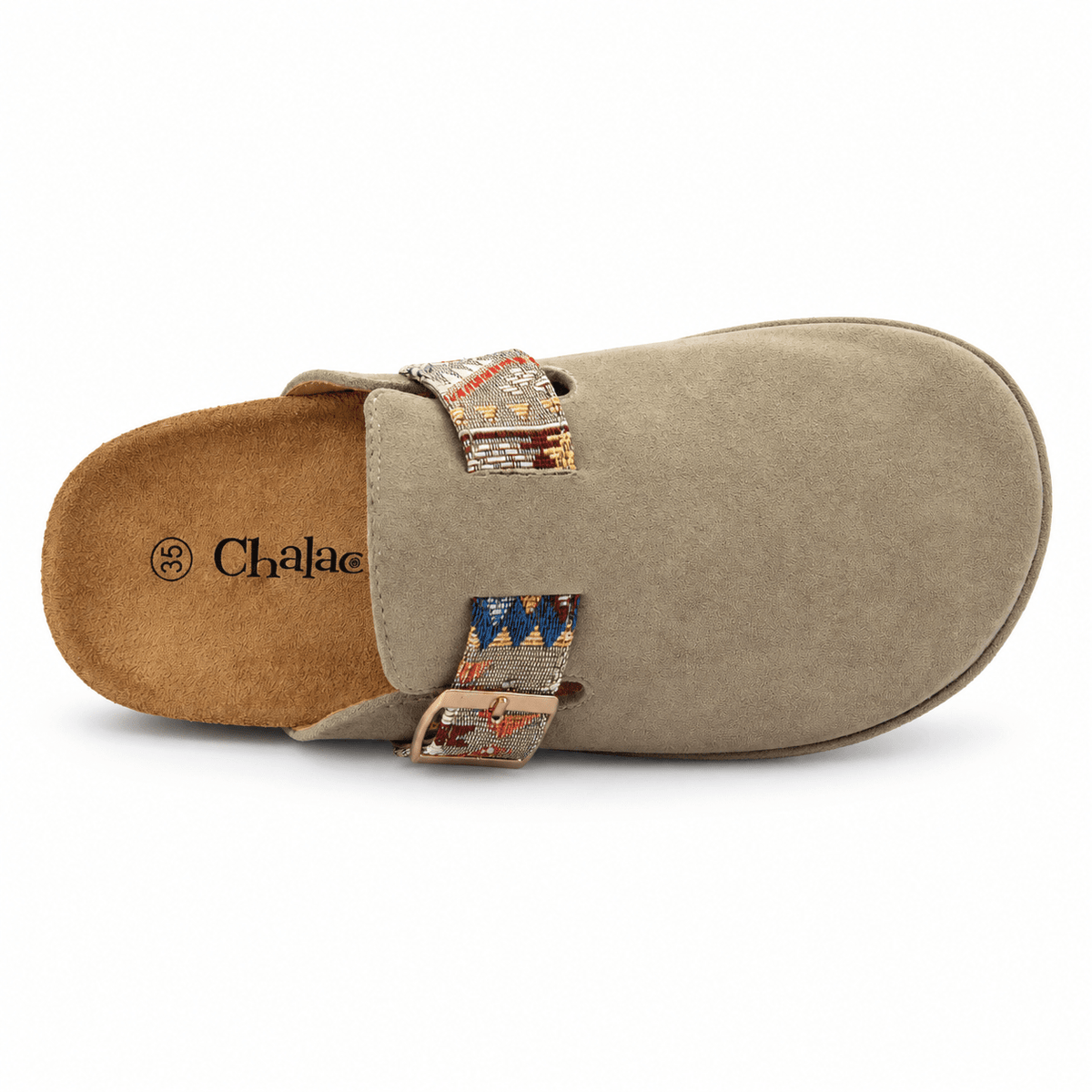 Zapato mujer Casual Taupe Chalada Risco-3 Tacones Bajos Chalada 
