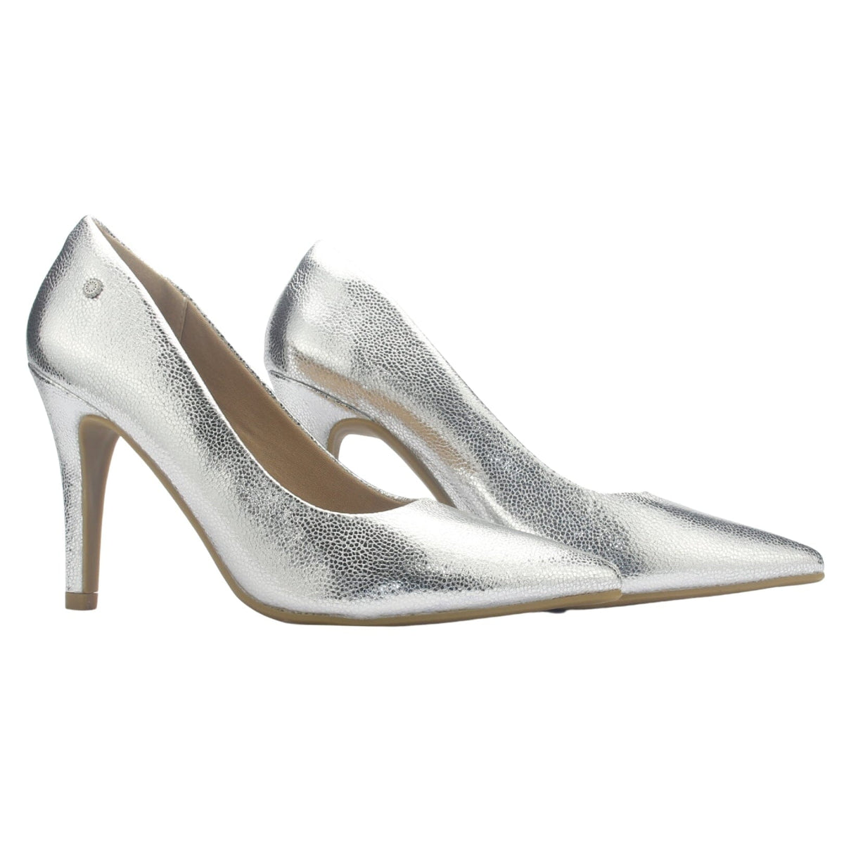 Zapato Mujer Chalada Clora-71 Plateado Casual Tacones Altos Chalada 