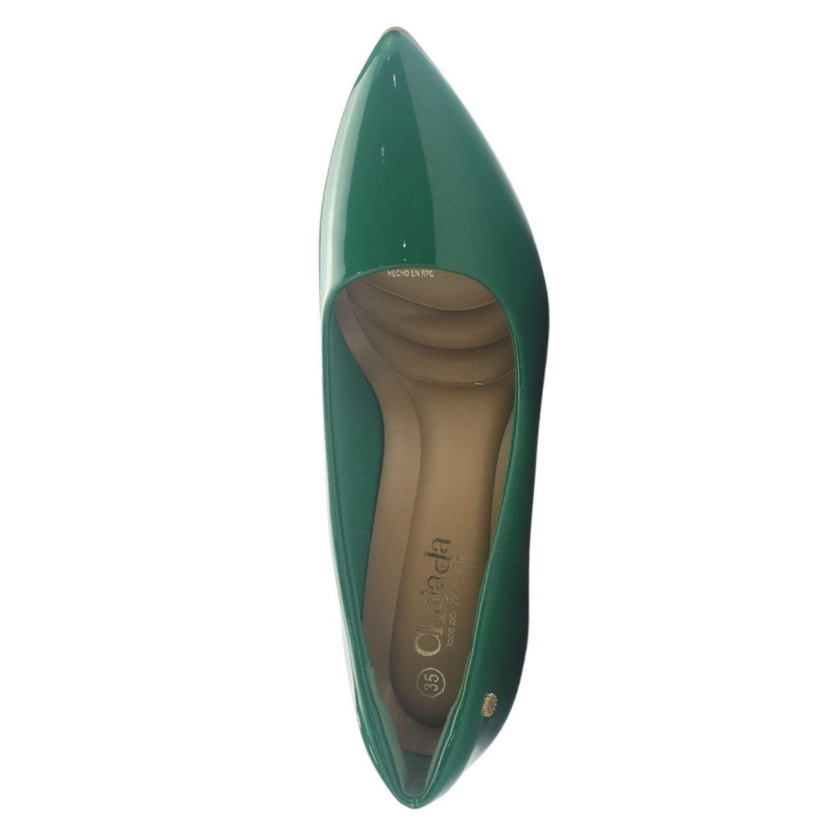 Zapato Mujer Chalada Clora-72 Verde Casual Tacones Altos Chalada 