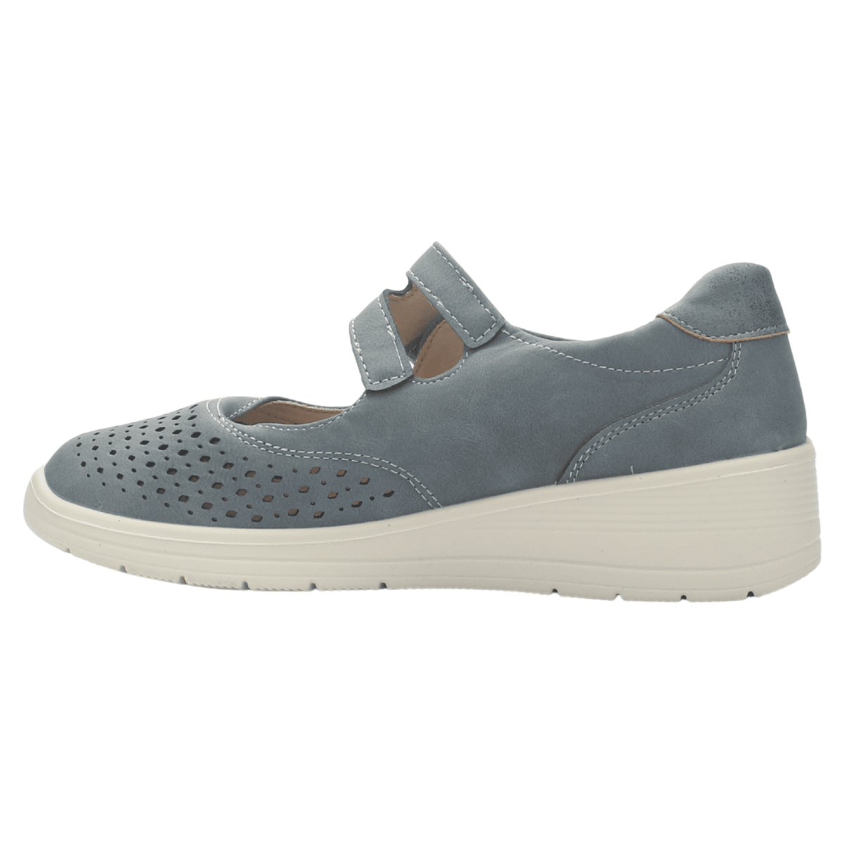 Zapato Mujer Chalada Ditter-3 Azul Casual Tacones Bajos Chalada 