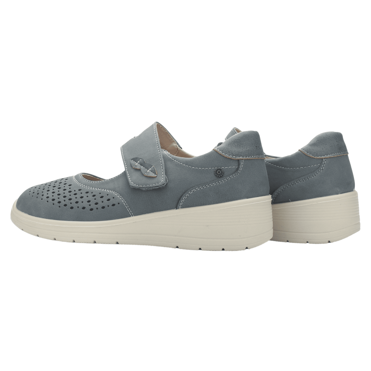 Zapato Mujer Chalada Ditter-3 Azul Casual Tacones Bajos Chalada 