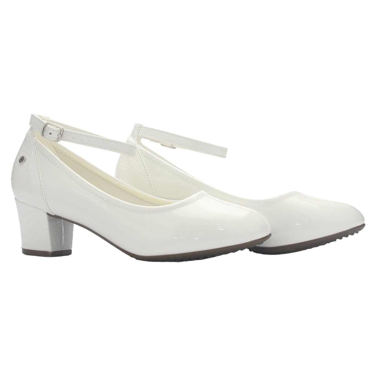 Zapato Mujer Chalada Flexi-27 Blanco Casual Tacones Bajos Chalada 