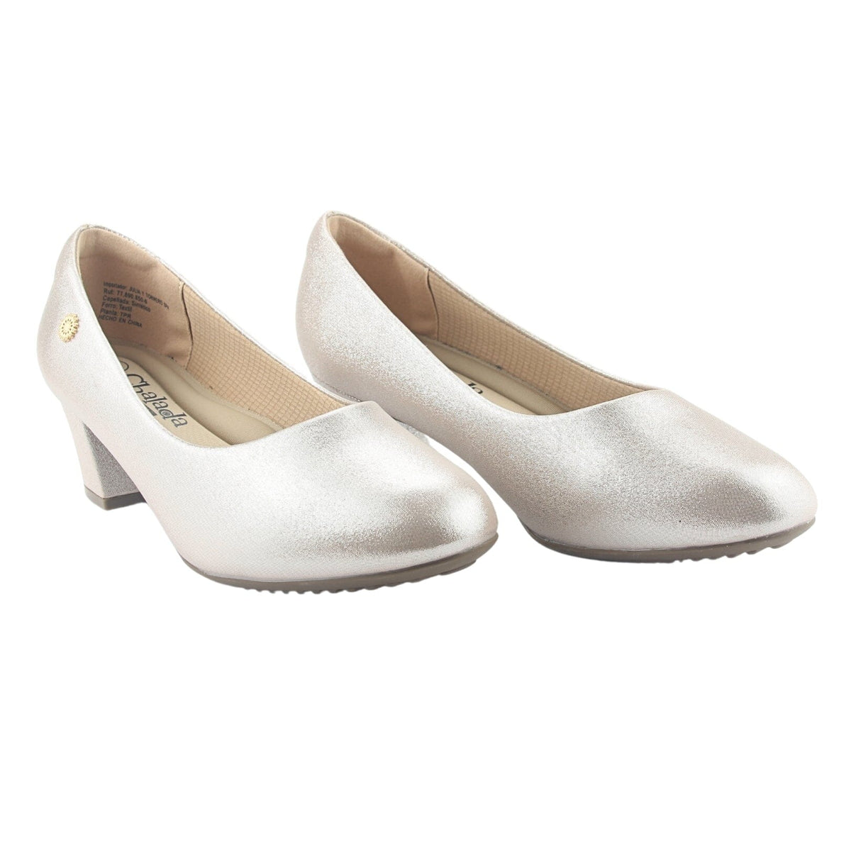 Zapato Mujer Chalada Flexi-49 Nude Casual Zapatos Taco Chalada 