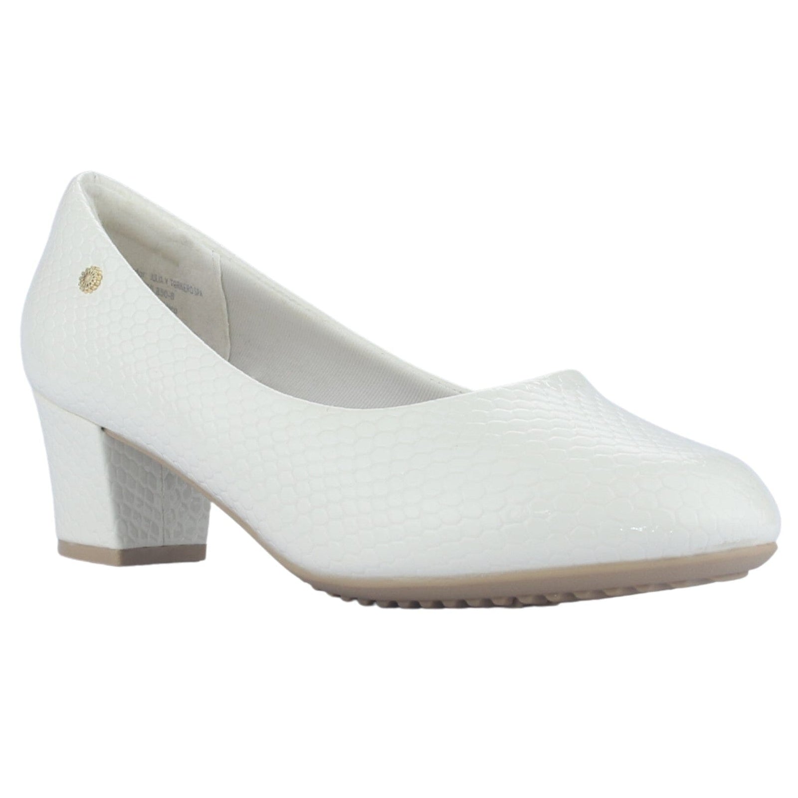 Zapato Mujer Chalada Flexi-58 Blanco Casual Tacones Bajos Chalada 