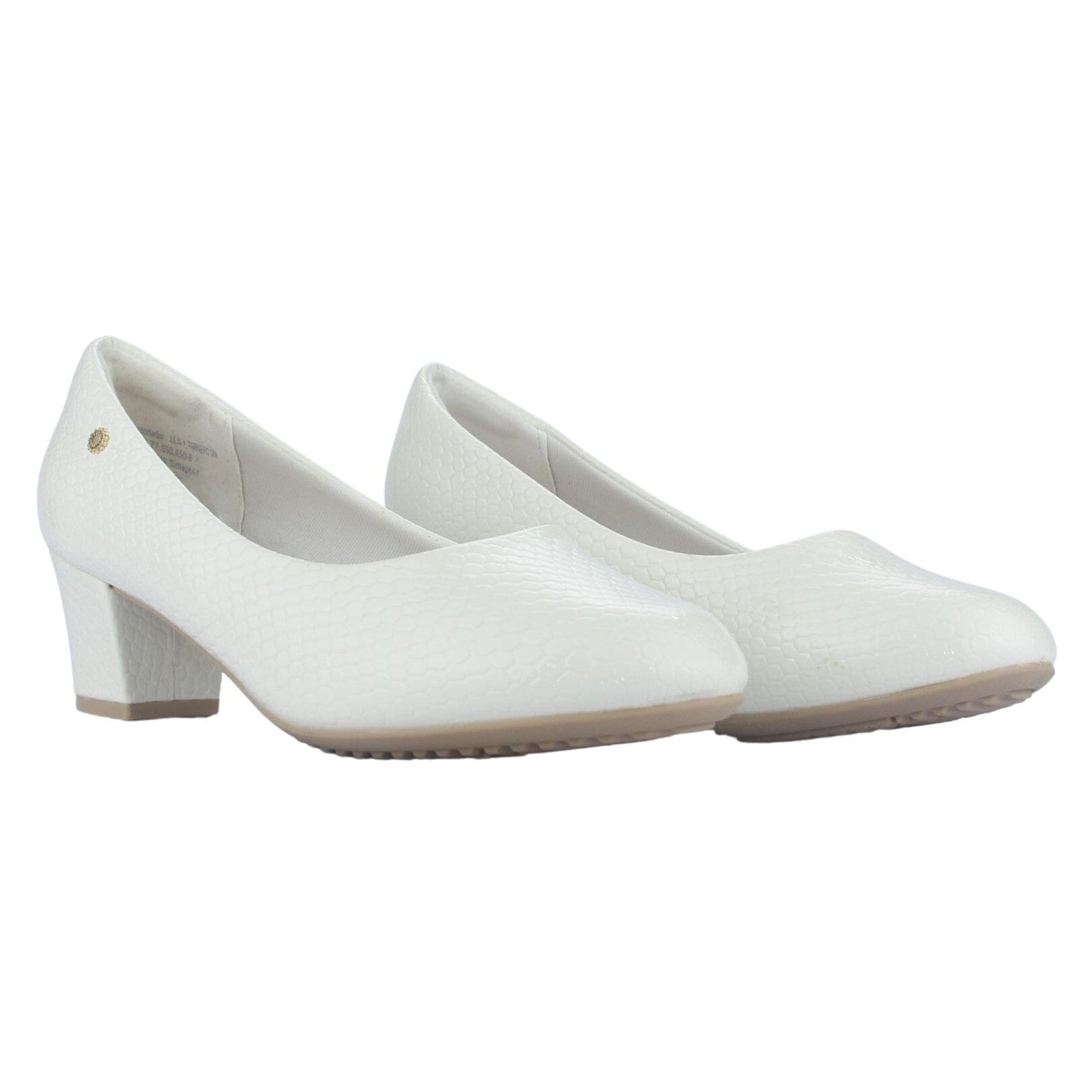 Zapato Mujer Chalada Flexi-58 Blanco Casual Tacones Bajos Chalada 