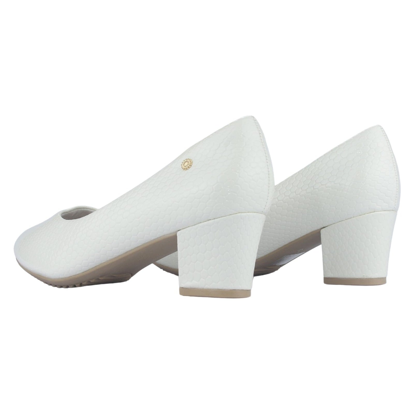 Zapato Mujer Chalada Flexi-58 Blanco Casual Tacones Bajos Chalada 