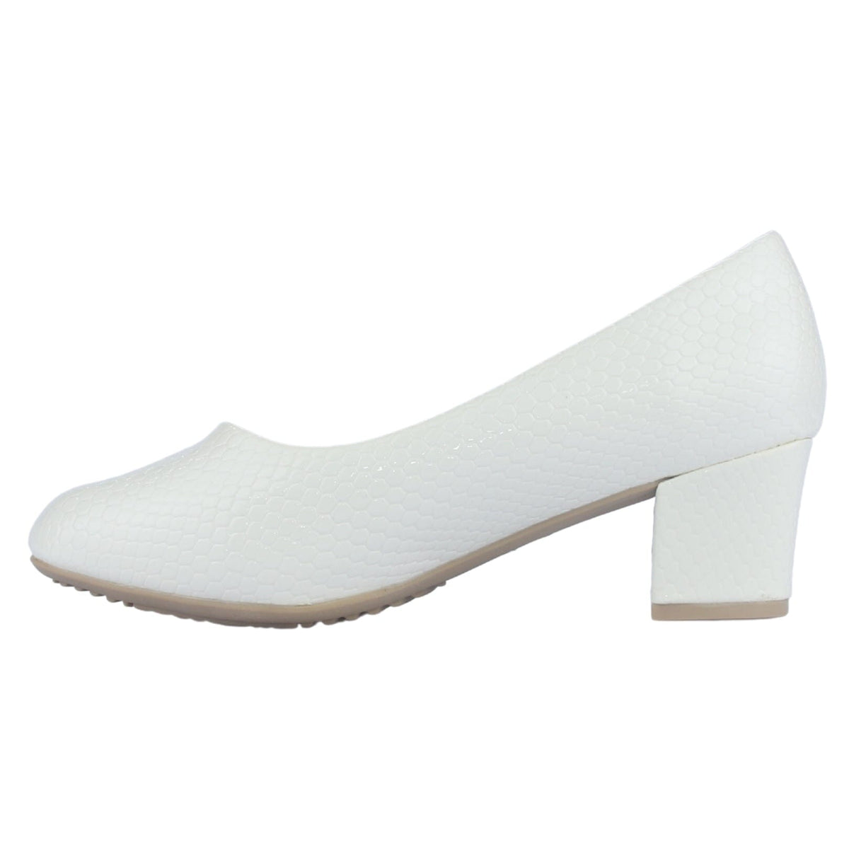 Zapato Mujer Chalada Flexi-58 Blanco Casual Tacones Bajos Chalada 