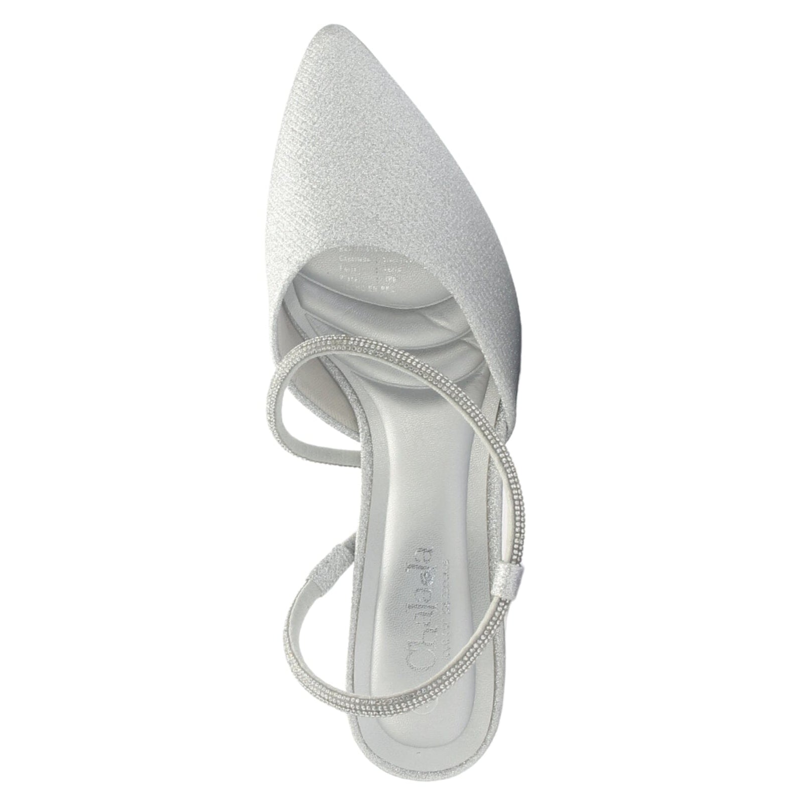 Zapato Mujer Chalada Regent-29 Plateado Casual Tacones Altos Chalada 