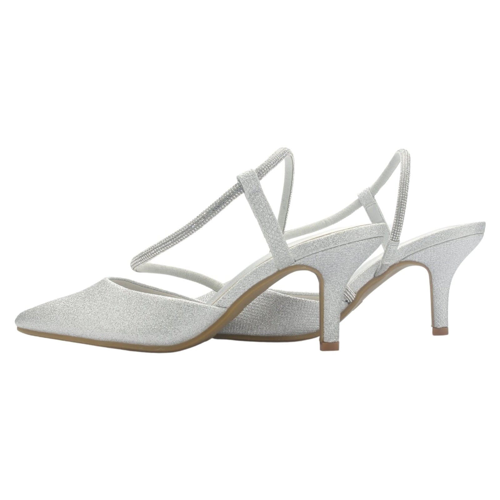 Zapato Mujer Chalada Regent-29 Plateado Casual Tacones Altos Chalada 