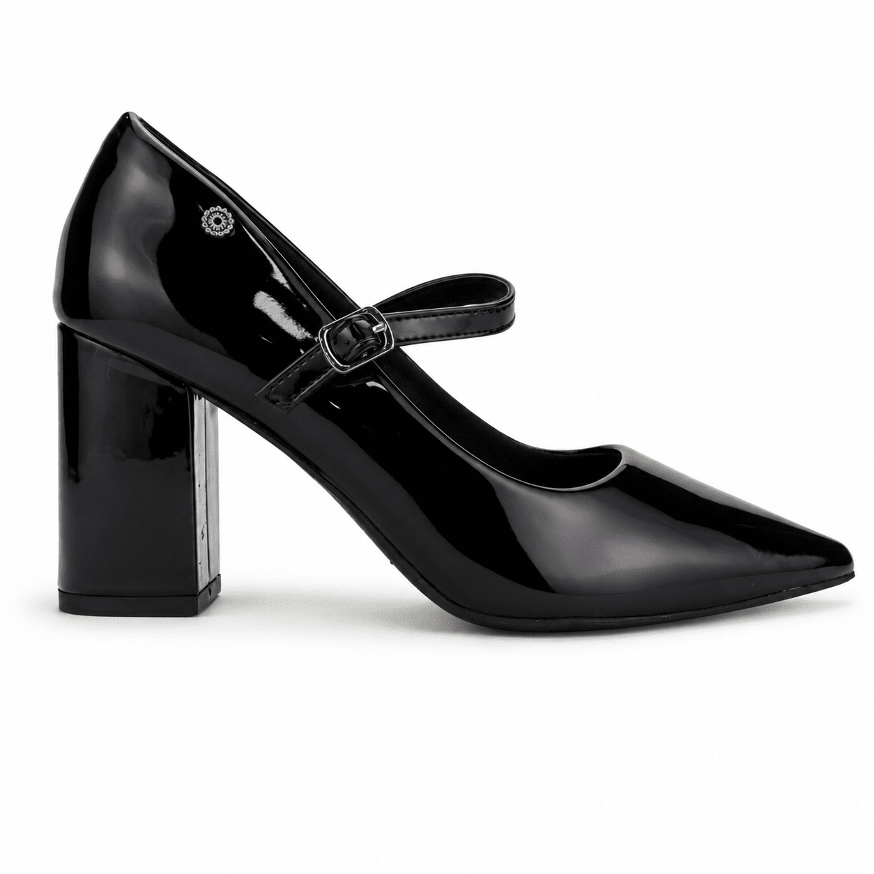 Zapato Negro Mujer Casual Chalada Baldi Tacones Altos Chalada 