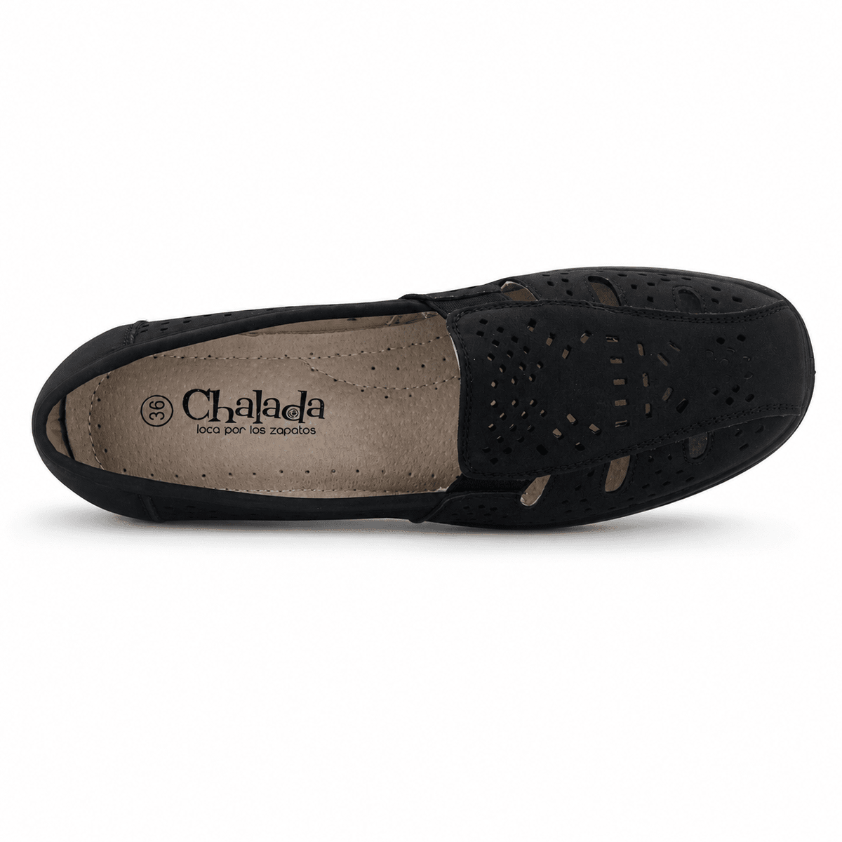Zapato Negro Mujer Casual Chalada Deco Zapatos Chalada 
