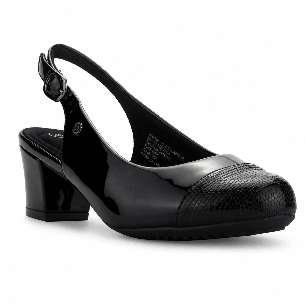 Zapato Negro Mujer Casual Chalada Flexi Chalada 