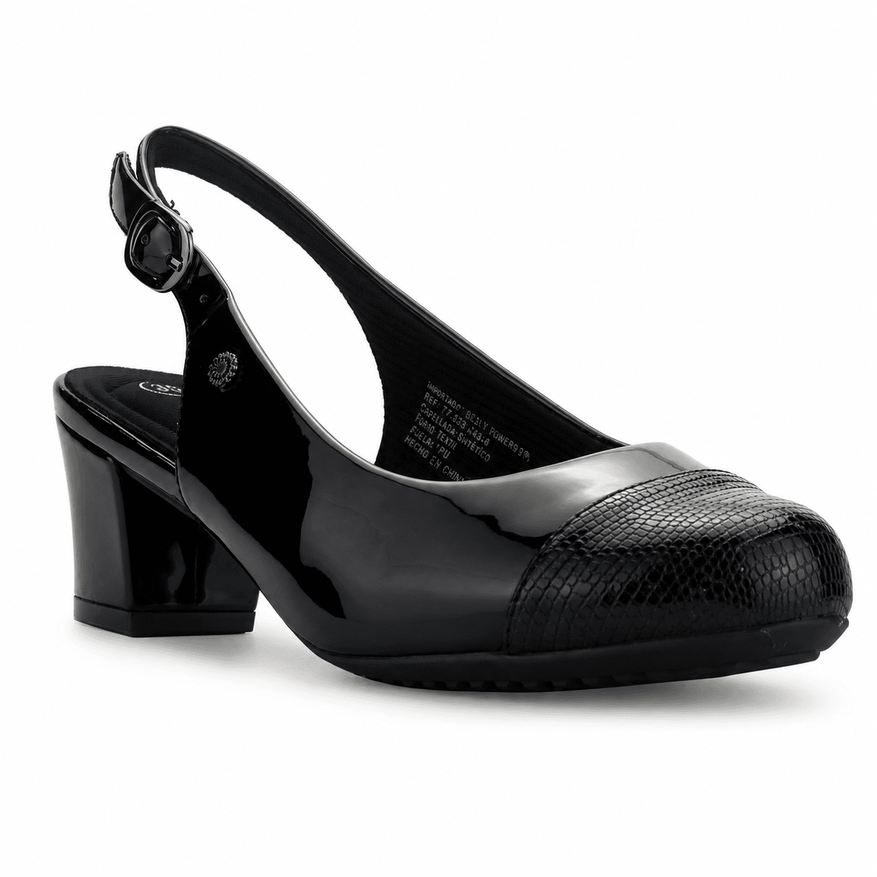 Zapato Negro Mujer Casual Chalada Flexi Chalada 