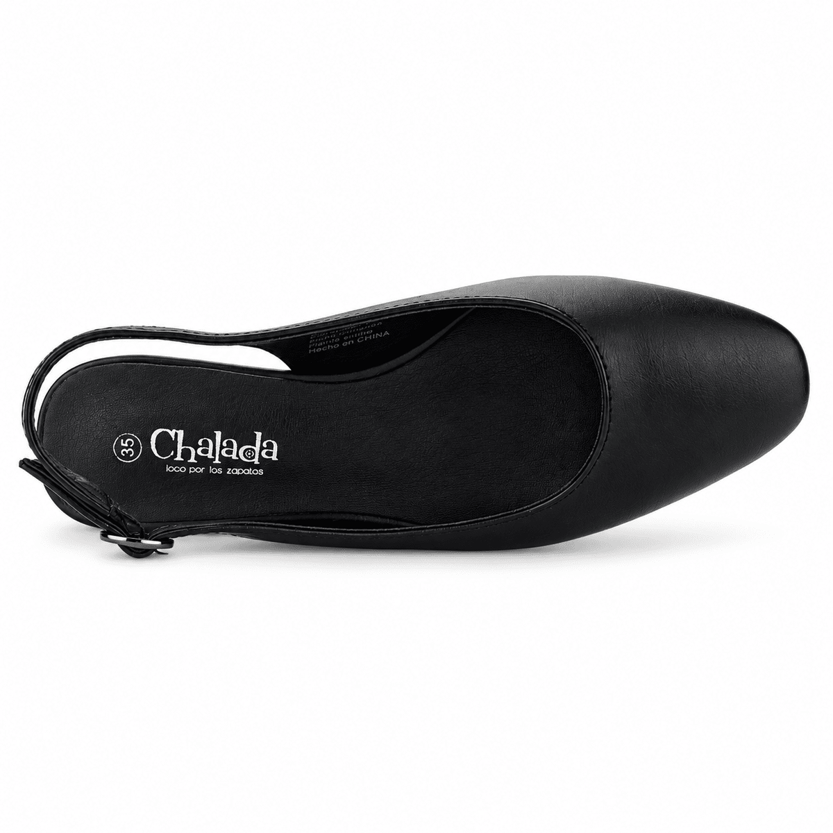 Zapato Negro Mujer Casual Chalada Lua Chalada 