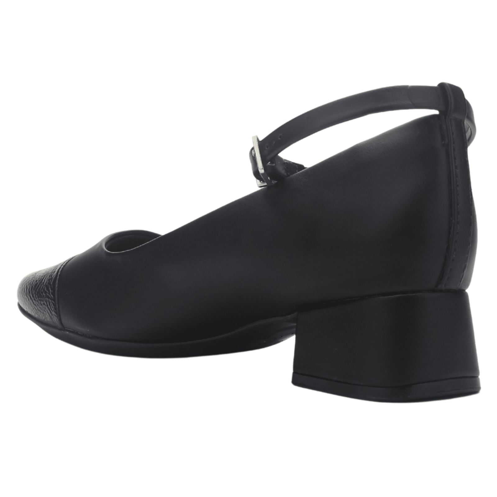 Zapato Negro Mujer Comfortflex 2595403 Casual Tacones Bajos Comfortflex 