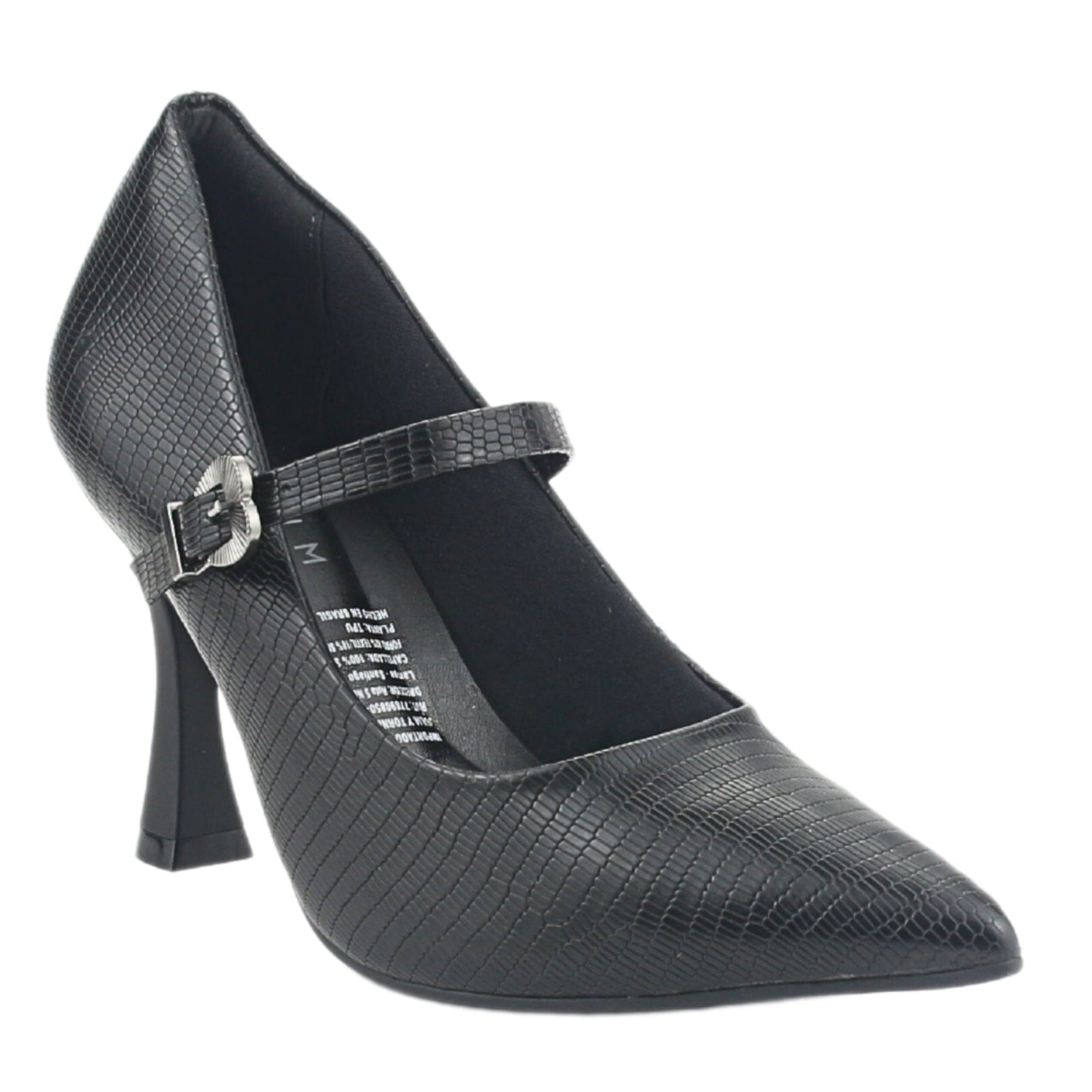 Zapato Ramarim Mujer 2418102 Negro Casual Tacones Altos Ramarim 