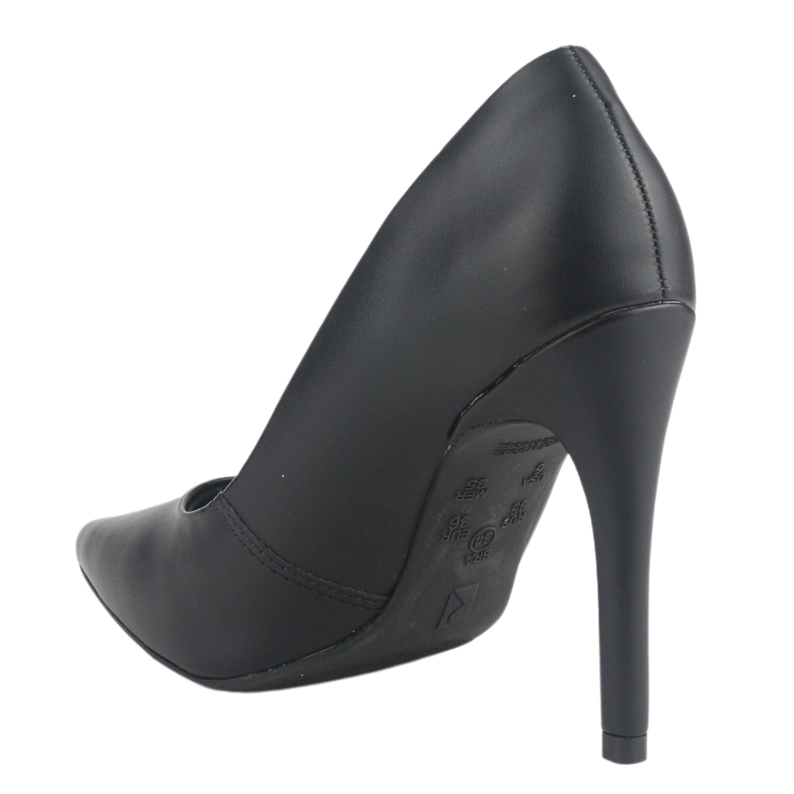 Zapato Ramarim Mujer 2494121 Negro Casual Tacones Altos Ramarim 