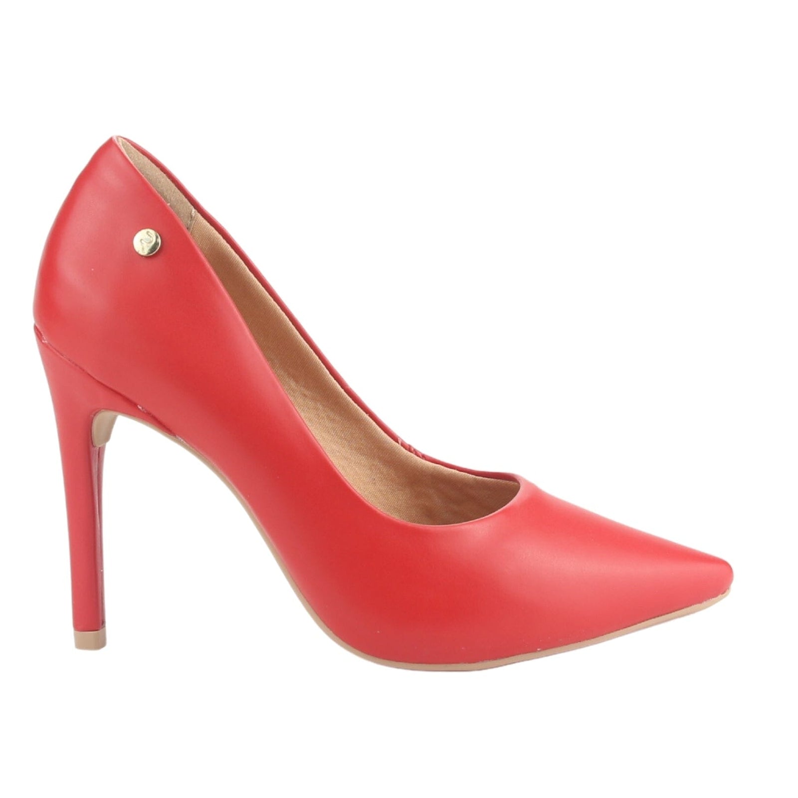 Zapato Ramarim Mujer 2494121 Rojo Casual Tacones Altos Ramarim 