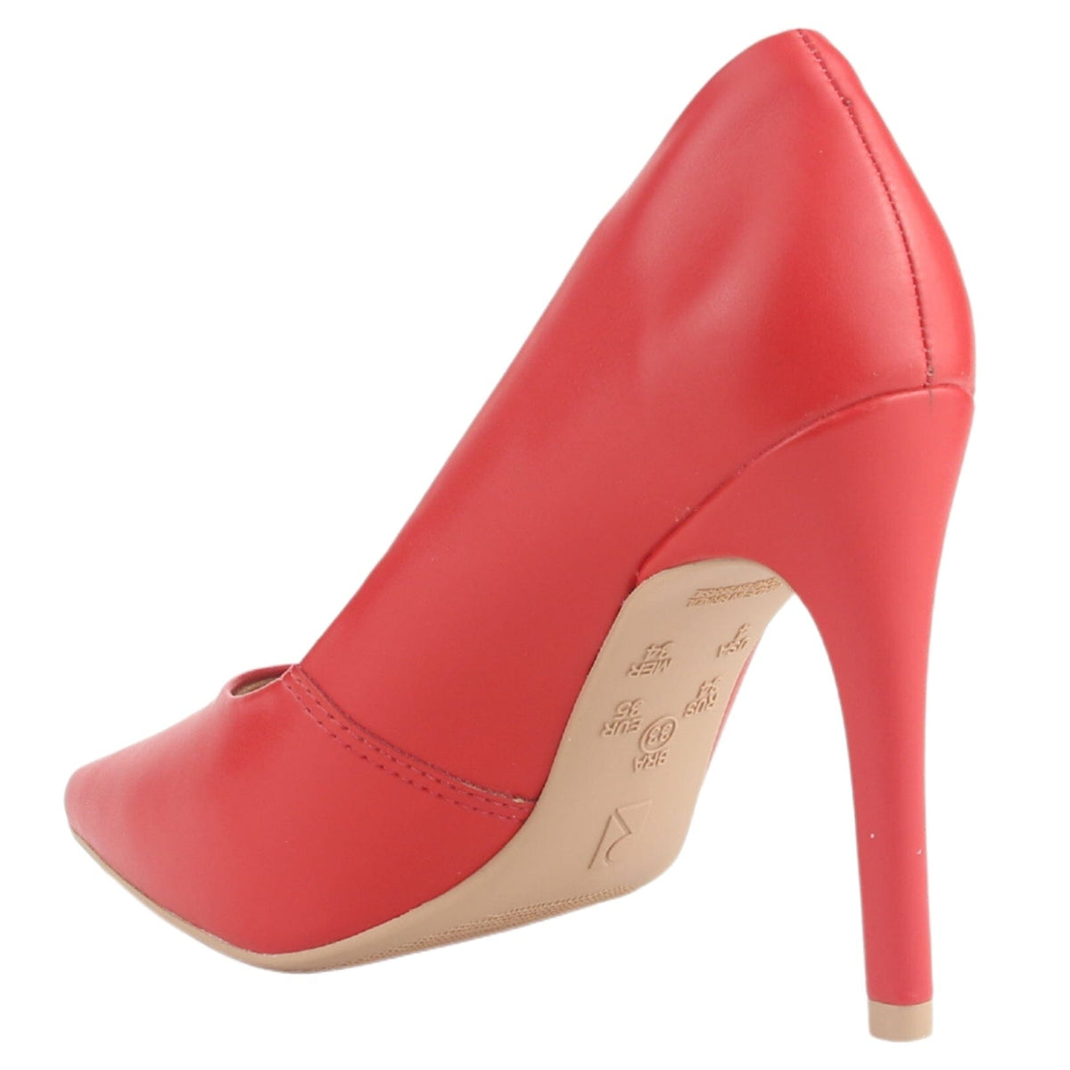 Zapato Ramarim Mujer 2494121 Rojo Casual Tacones Altos Ramarim 