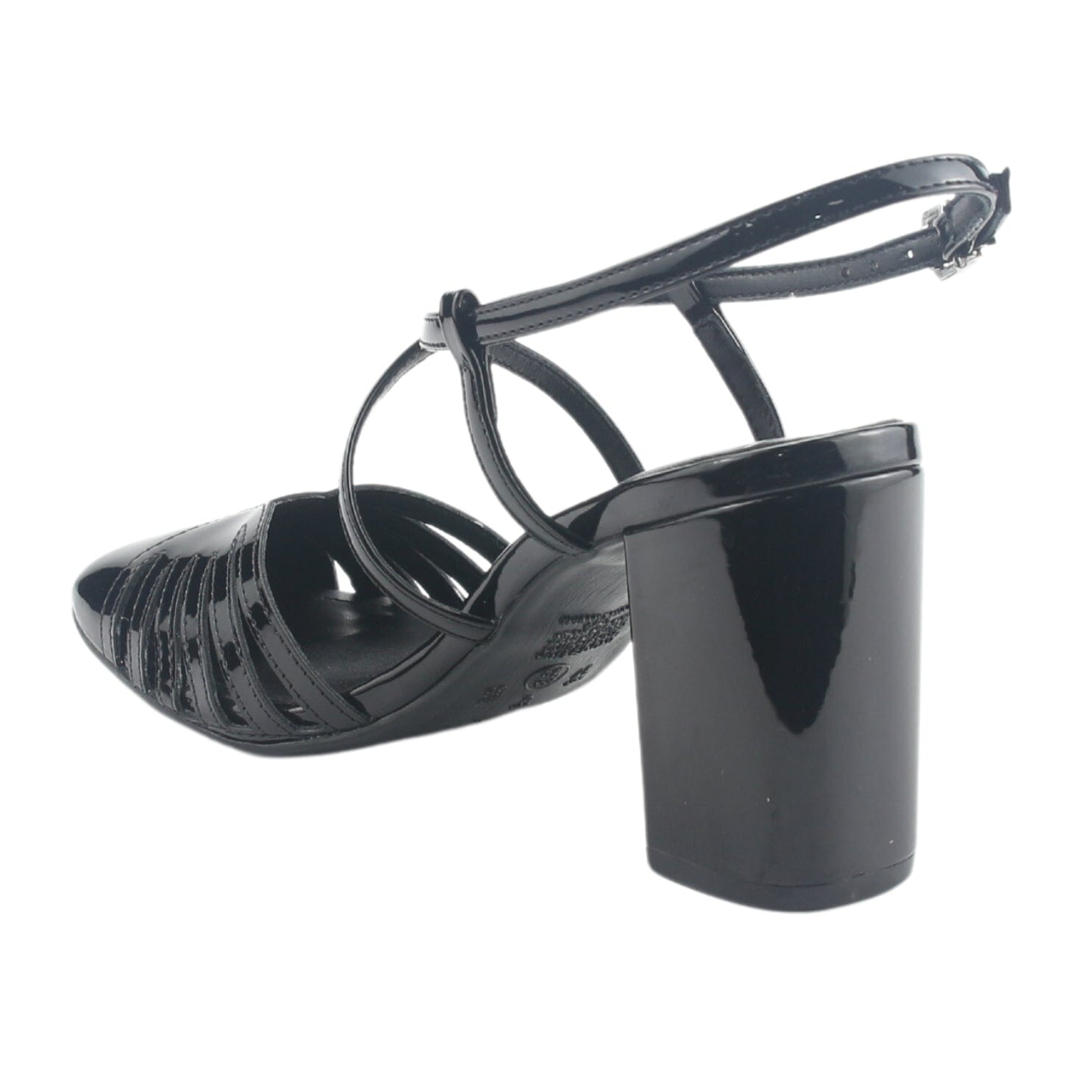 Zapato Via Marte Mujer 062-014-01 Negro Casual Tacones Altos Via Marte 